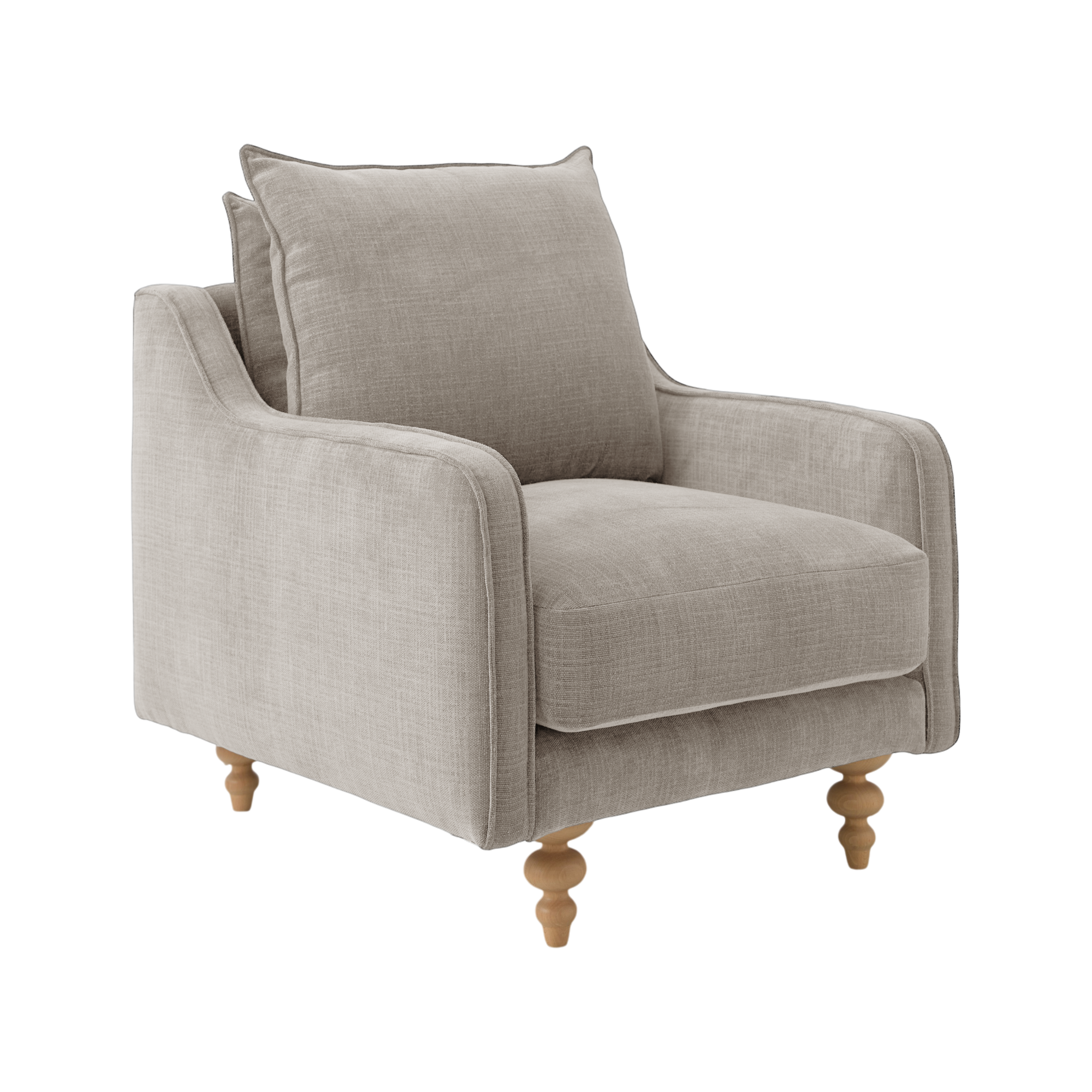 Fauteuil tissu Orso