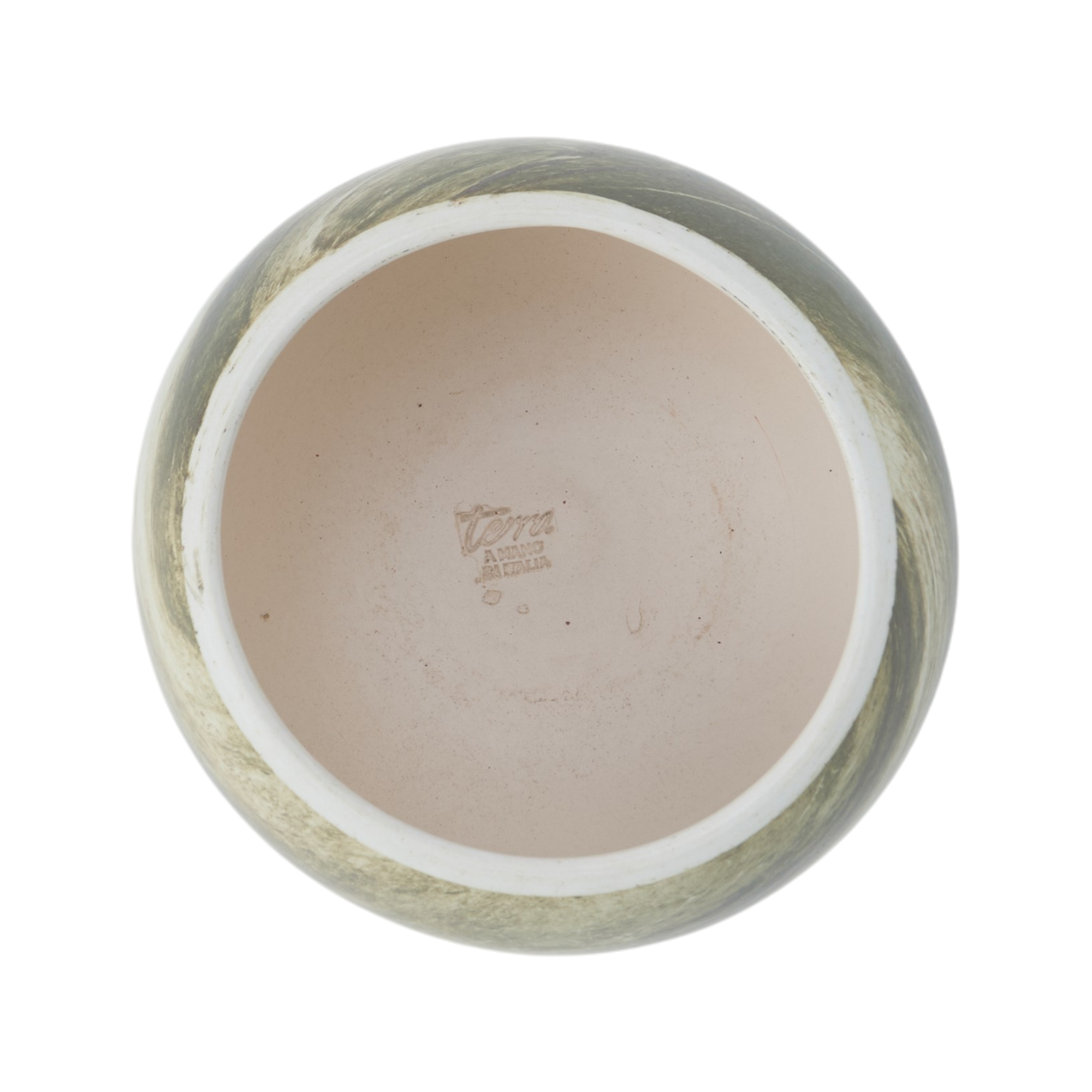 Cache pot en céramique 17 cm ISCHIA - Image 1