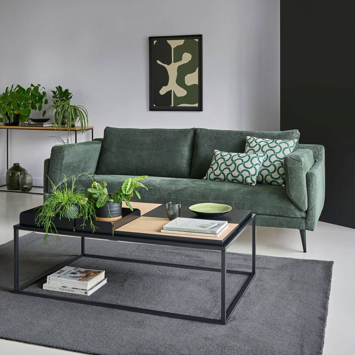 Canapé tissu recyclé Olivier Canapé tissu recyclé Olivier