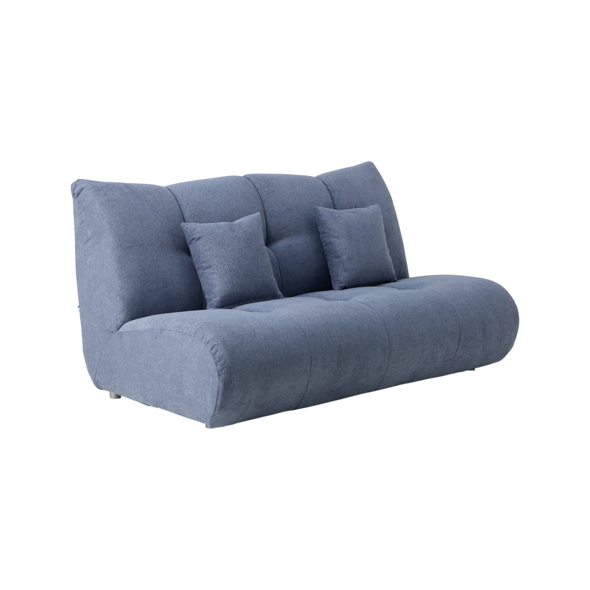 Canapé d'angle modulable tissu avec pouf Benny Canapé d'angle modulable tissu avec pouf Benny