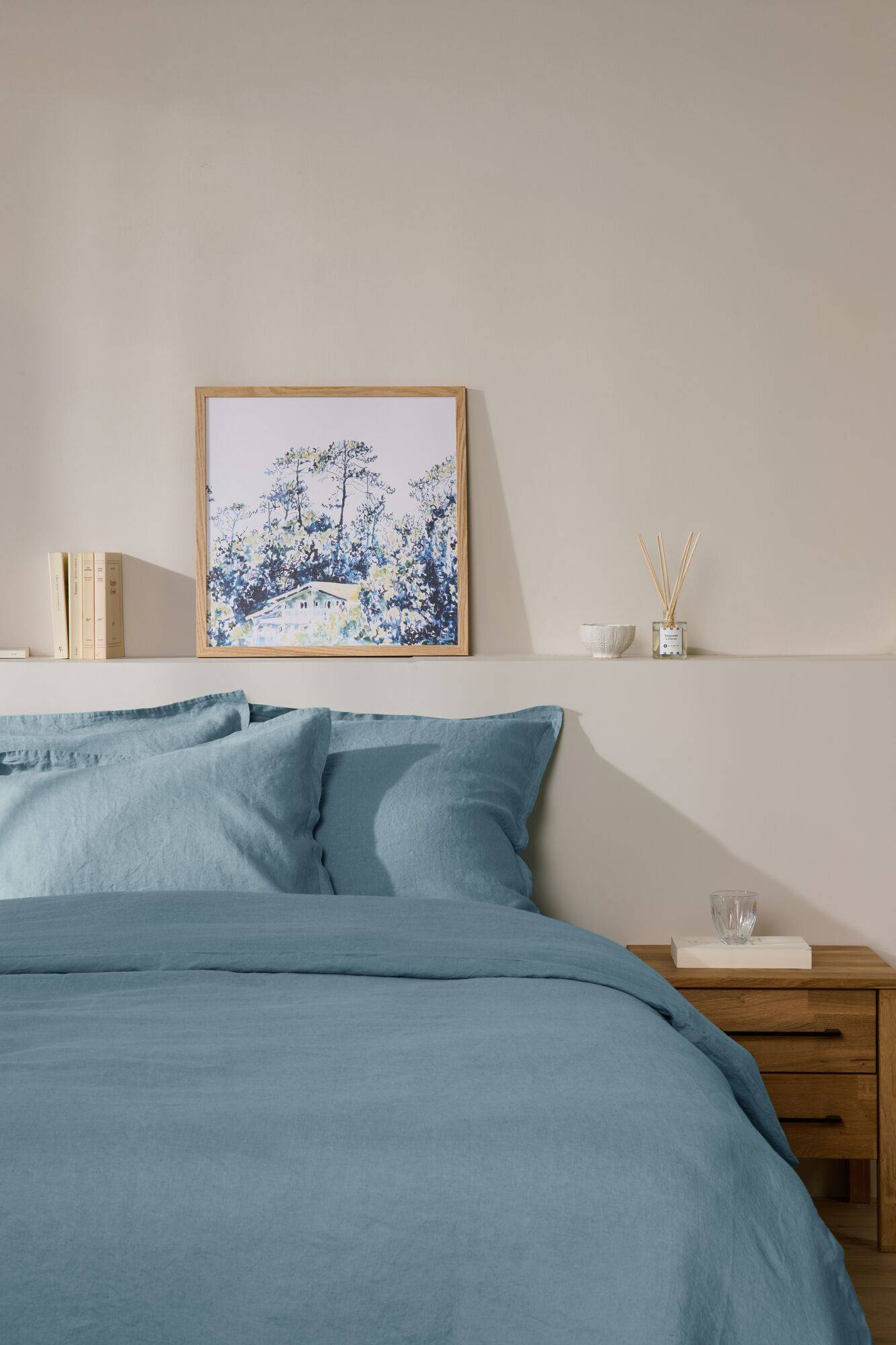 Housse de couette lin Jade