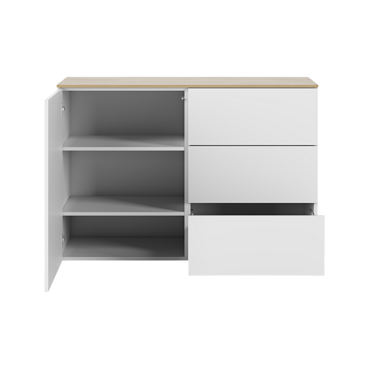 Buffet 1 porte 3 tiroirs Tilda Buffet 1 porte 3 tiroirs Tilda