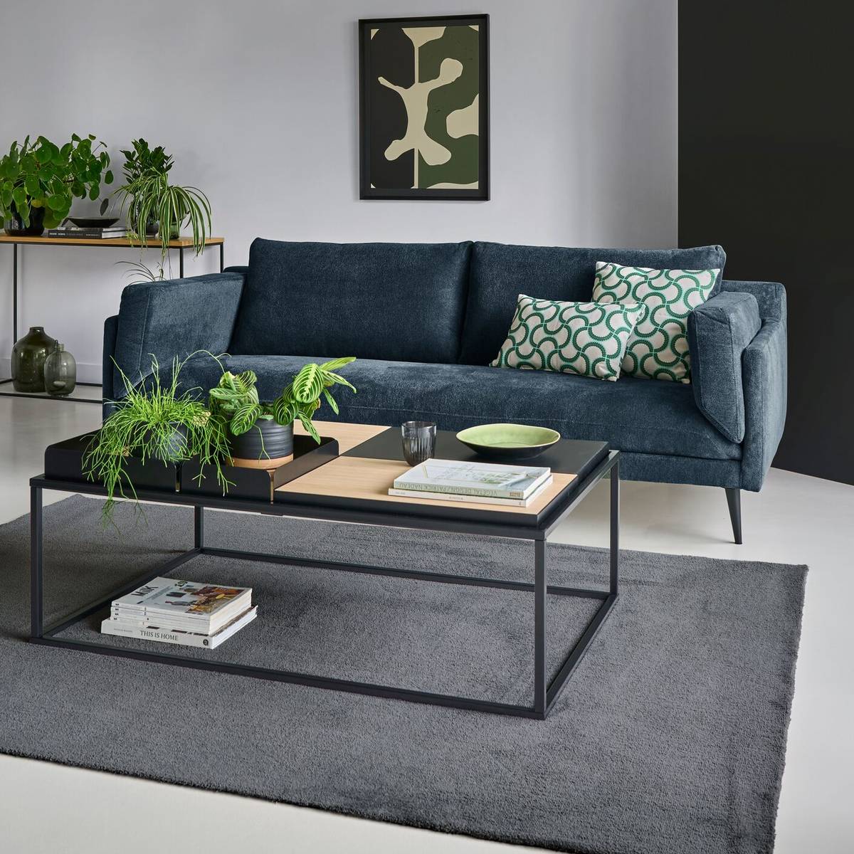 Canapé tissu recyclé Olivier Canapé tissu recyclé Olivier