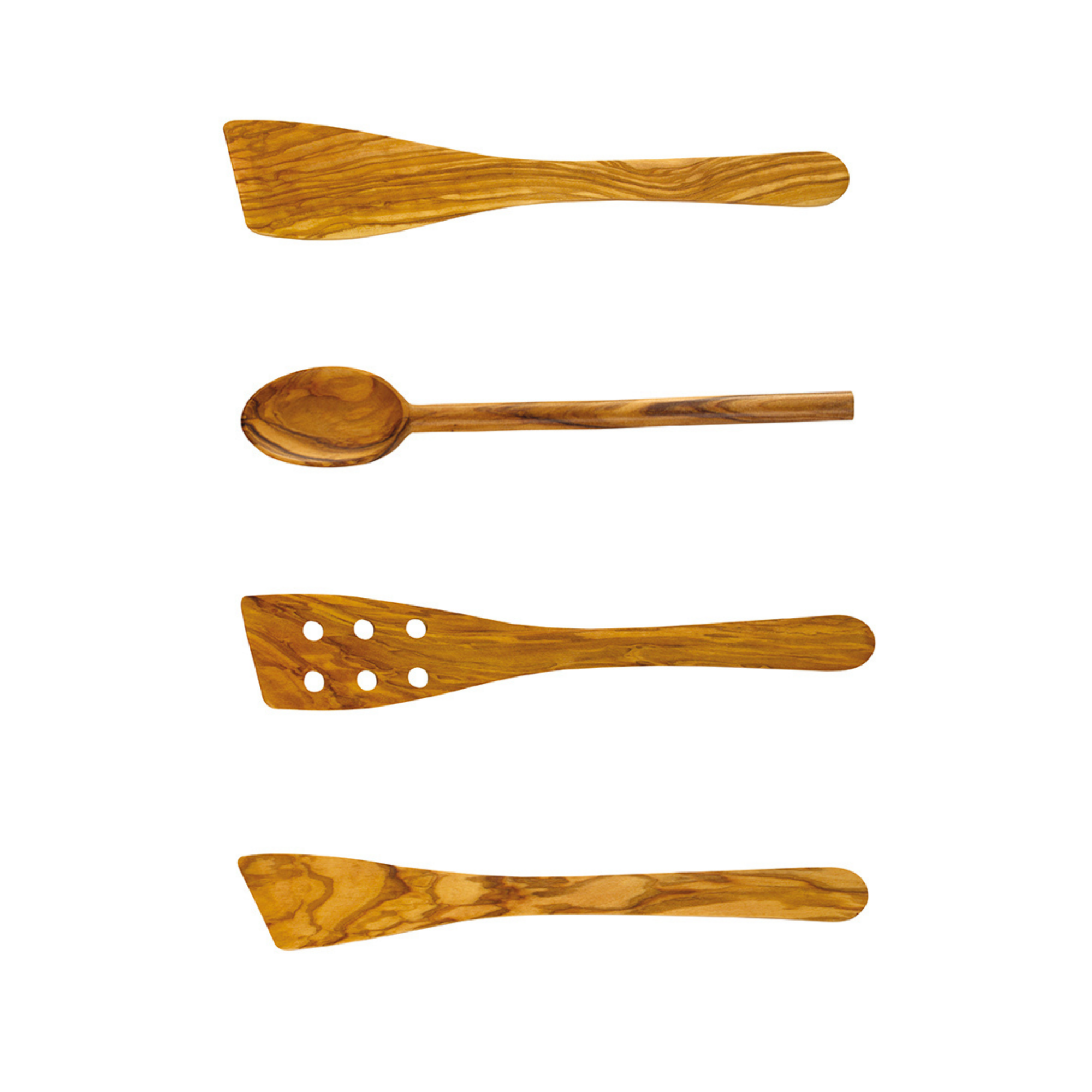 Lot de 4 ustensiles en bois JEAN DUBOST