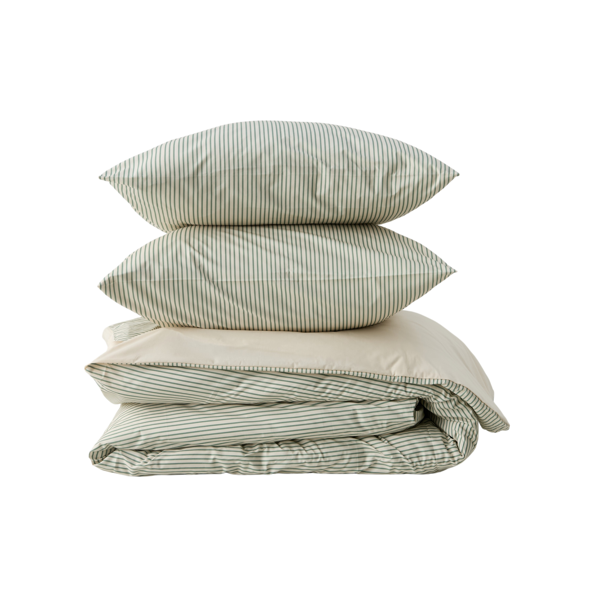 Parure de lit percale Aulne CAMIF