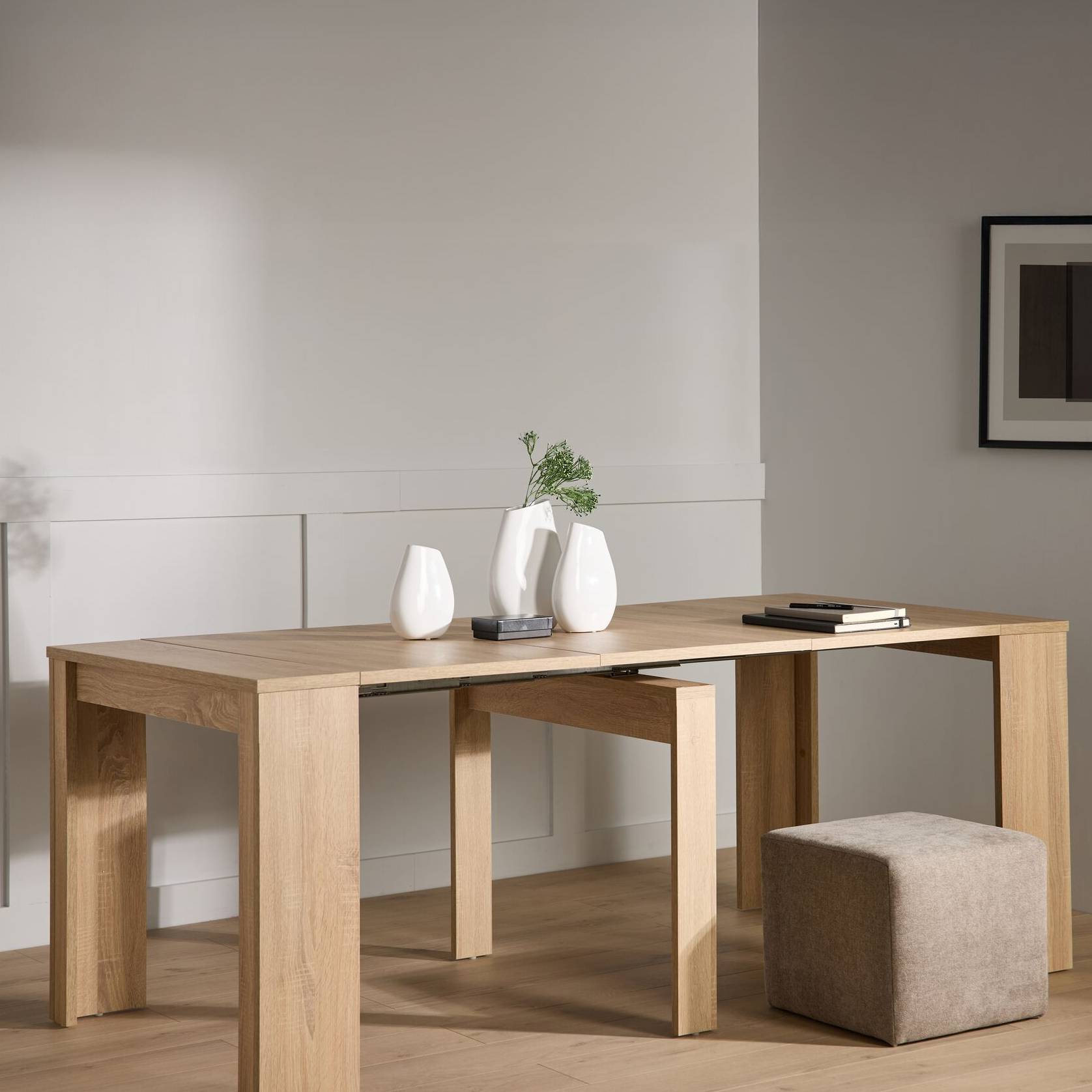 Set De 3 Vases DéCoratifs Blancs En CéRamique Billie-image