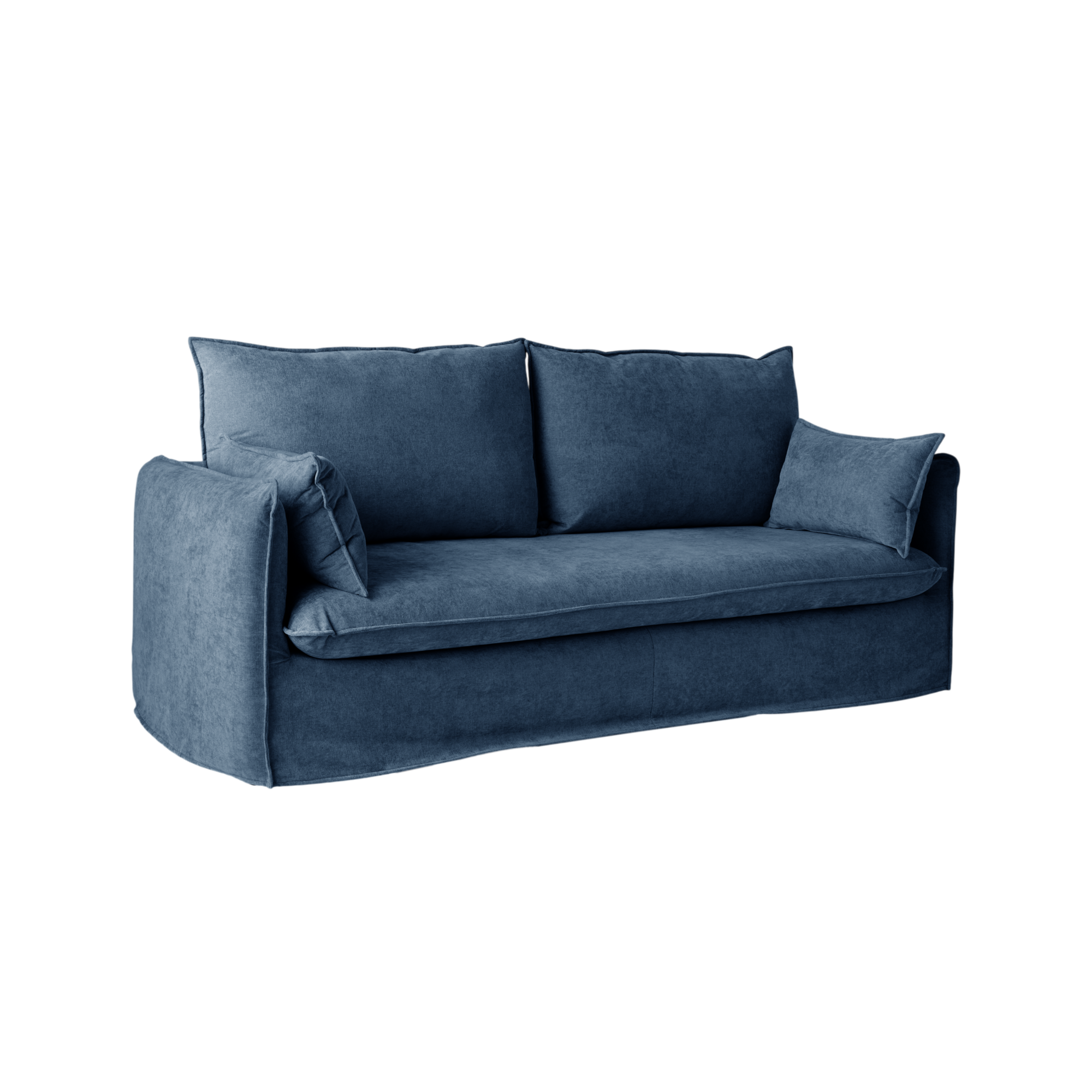 CAMIF Canap&eacute; tissu Orph&eacute;e 47 jours Bleu 