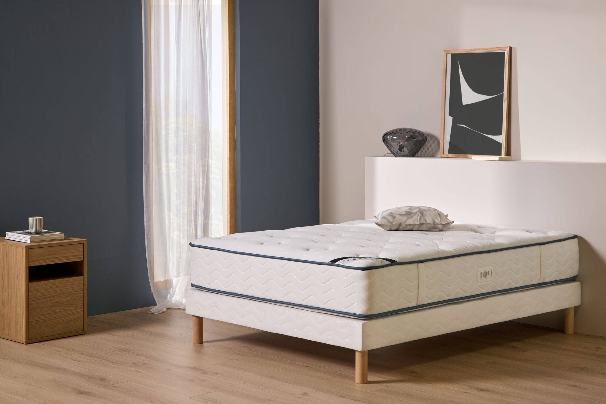 Matelas ressorts ensachés 28 cm Memory - Image 1