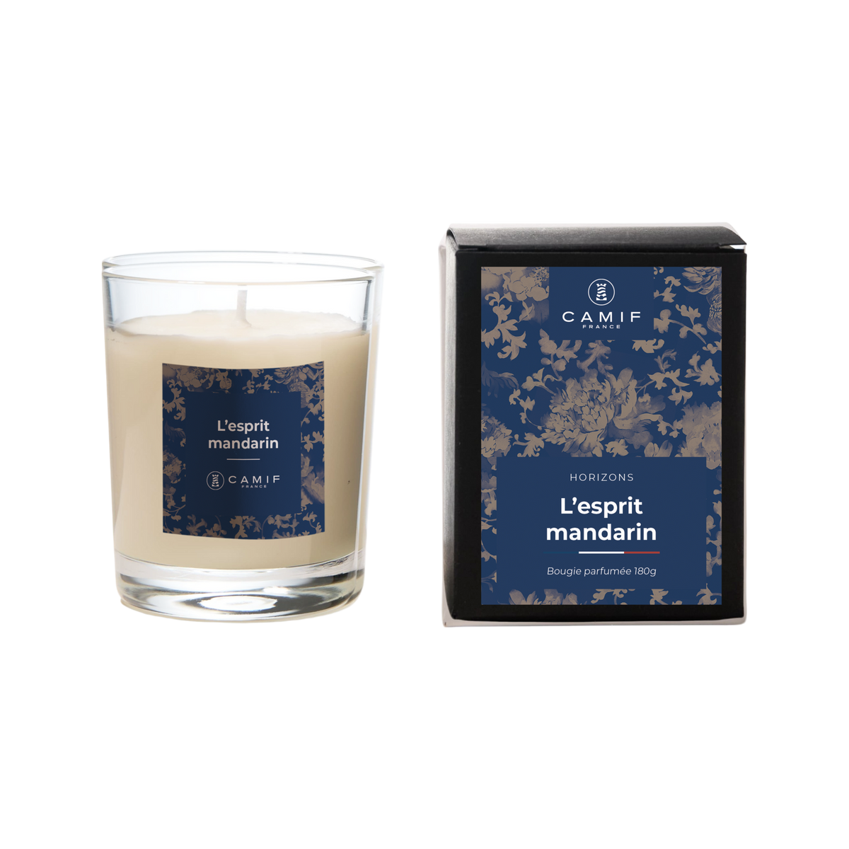 Bougie parfumée L'esprit mandarin Bougie parfumée L'esprit mandarin