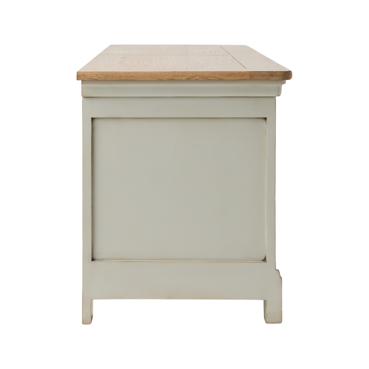 Meuble TV bois massif 2 portes 3 tiroirs Embellie Meuble TV bois massif 2 portes 3 tiroirs Embellie