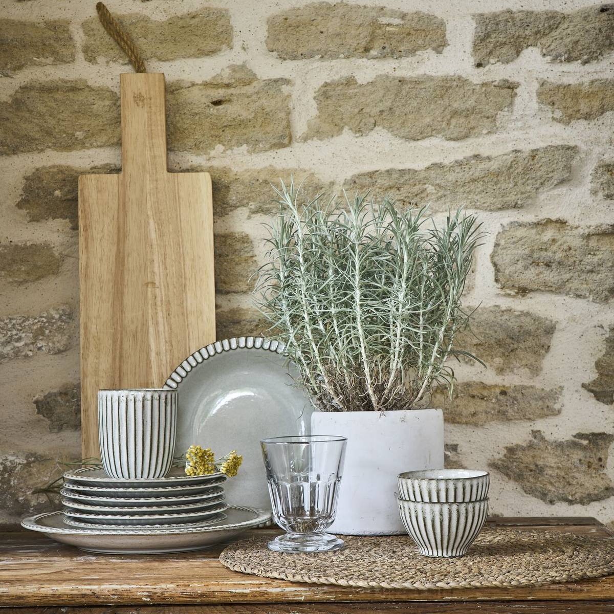 Lot de 6 Assiettes plates Canelada Lot de 6 Assiettes plates Canelada