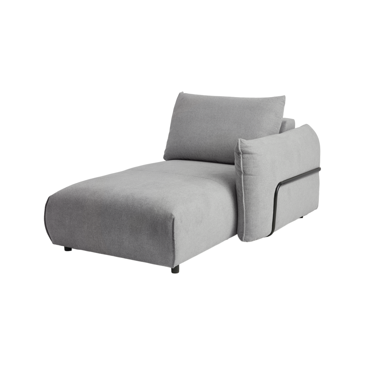 Méridienne pour canapé modulable tissu Solal Méridienne pour canapé modulable tissu Solal