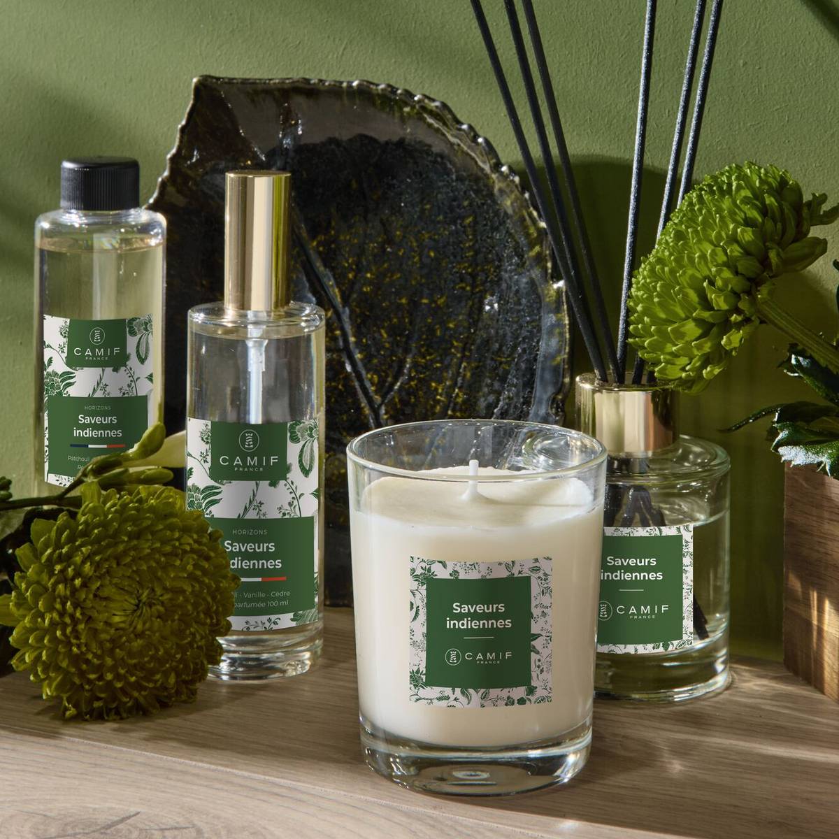 Bougie parfumée Saveurs indiennes Bougie parfumée Saveurs indiennes