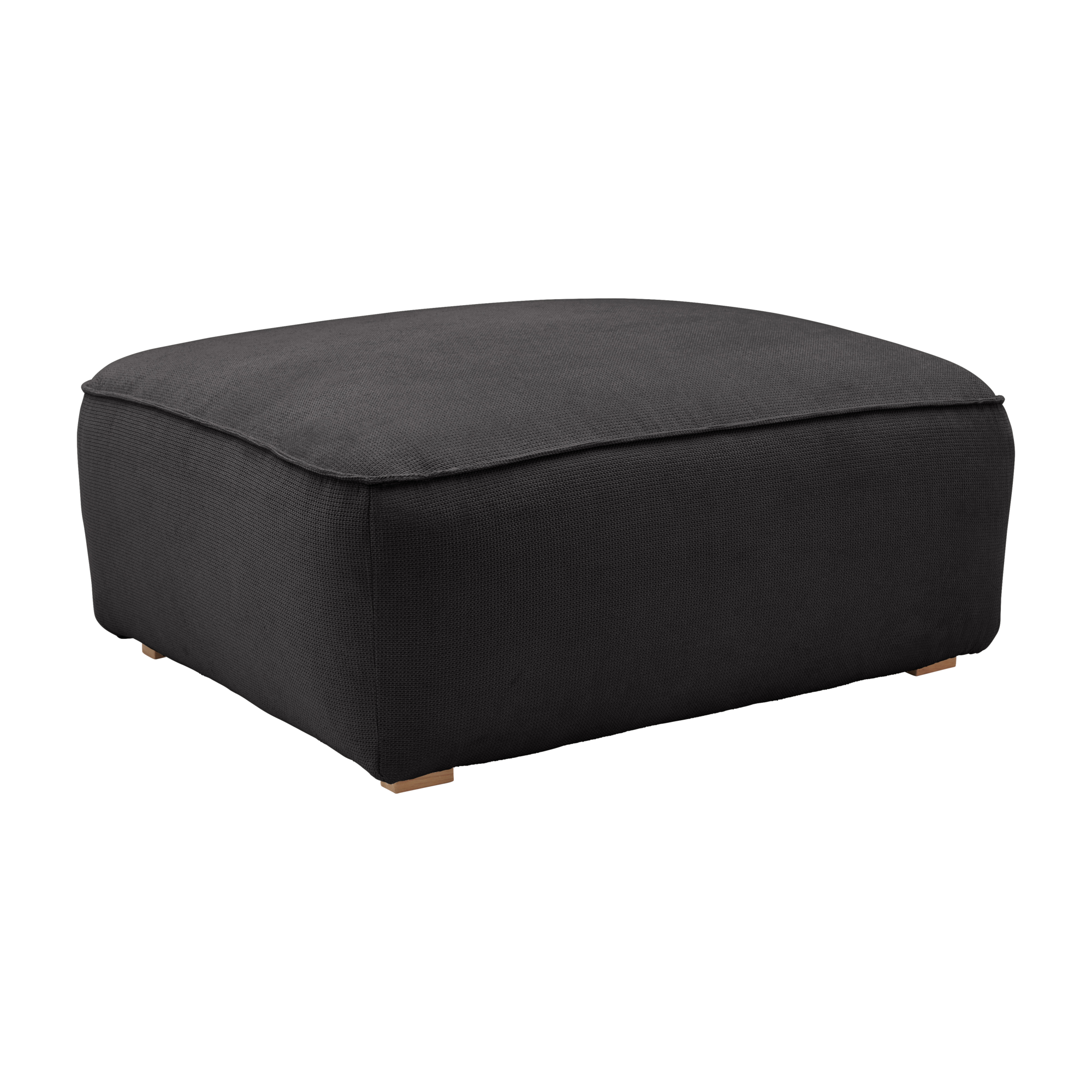Grand pouf tissu Otis