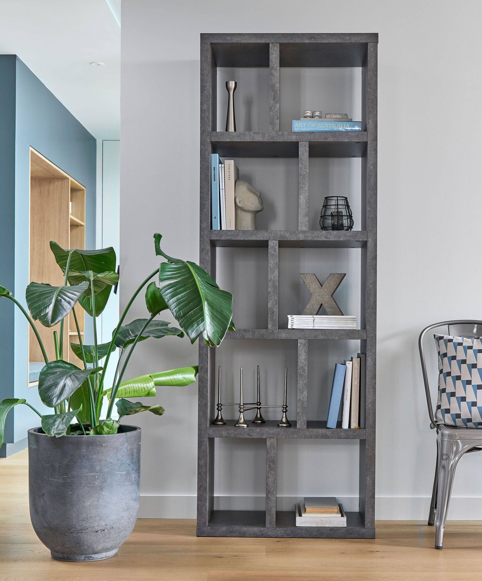 Bibliothèque 5 niveaux L70 cm Texas