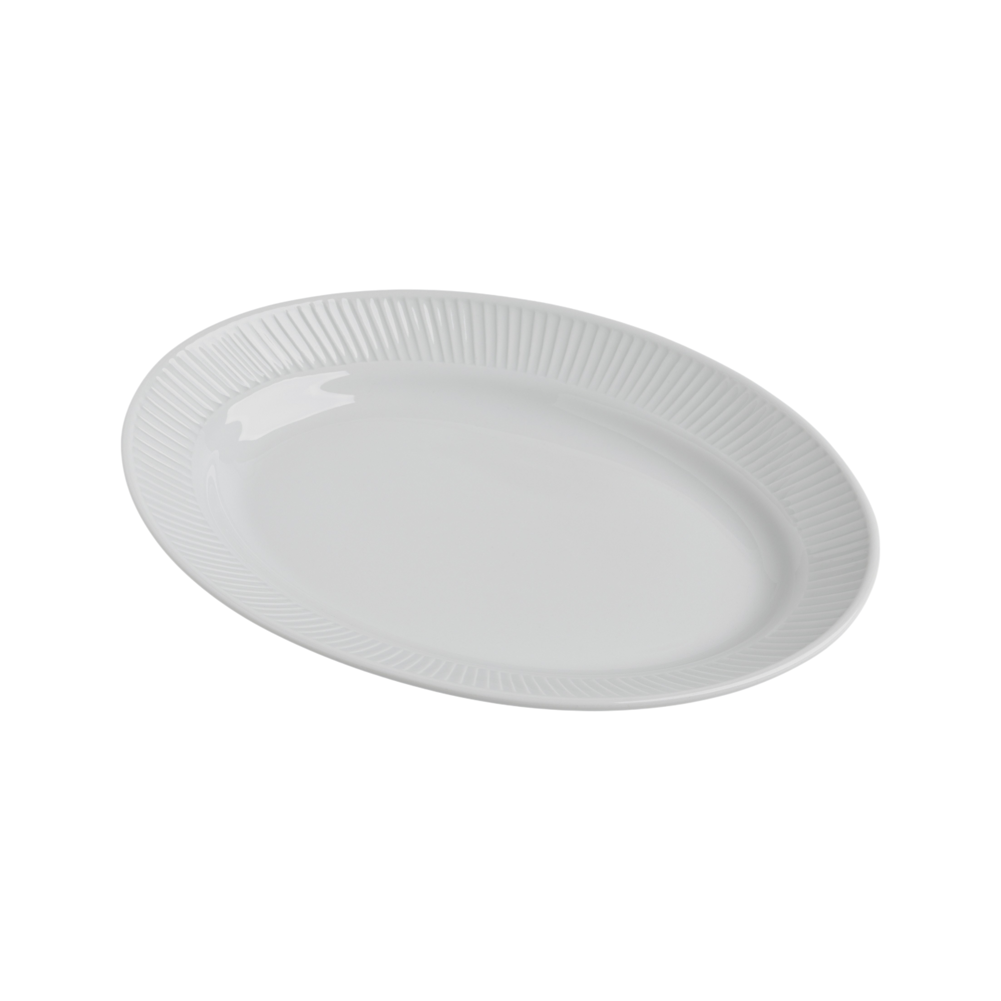 Plat ovale Plissé