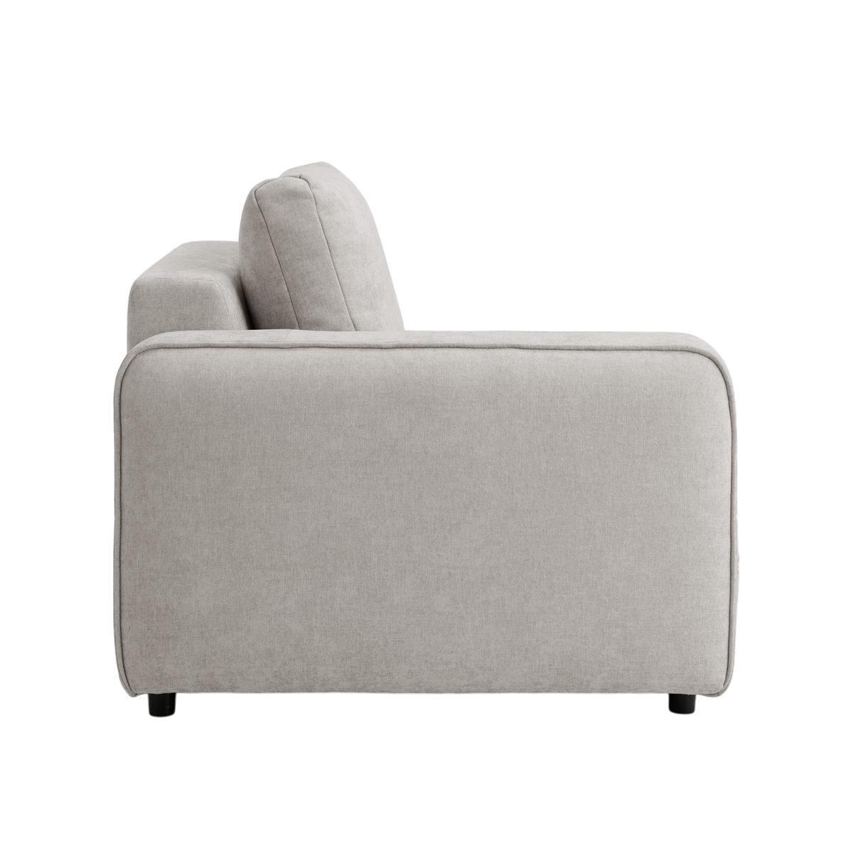 Chauffeuse avec accoudoir pour canapé modulable tissu Solenn Chauffeuse avec accoudoir pour canapé modulable tissu Solenn