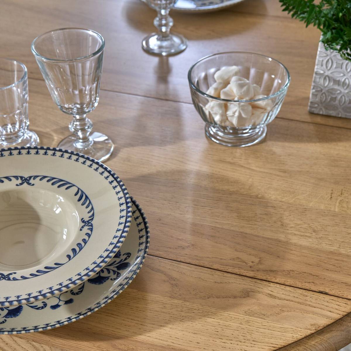 Lot de 6 Assiettes à risotto Vila Flore Lot de 6 Assiettes à risotto Vila Flore