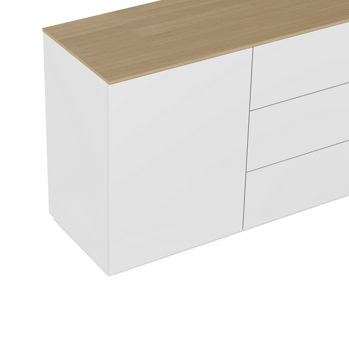 Buffet 1 porte 3 tiroirs Tilda Buffet 1 porte 3 tiroirs Tilda