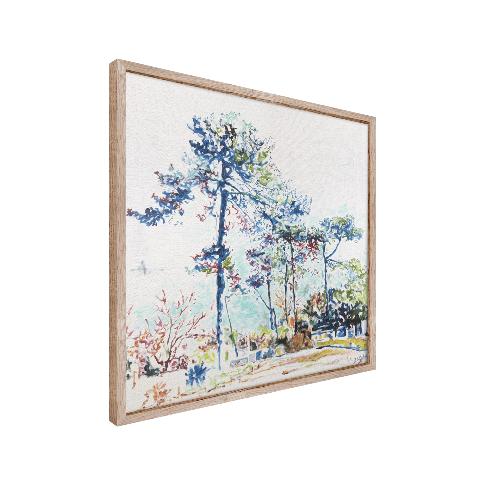 Tableau Saint-Trojan 50 x 50 cm