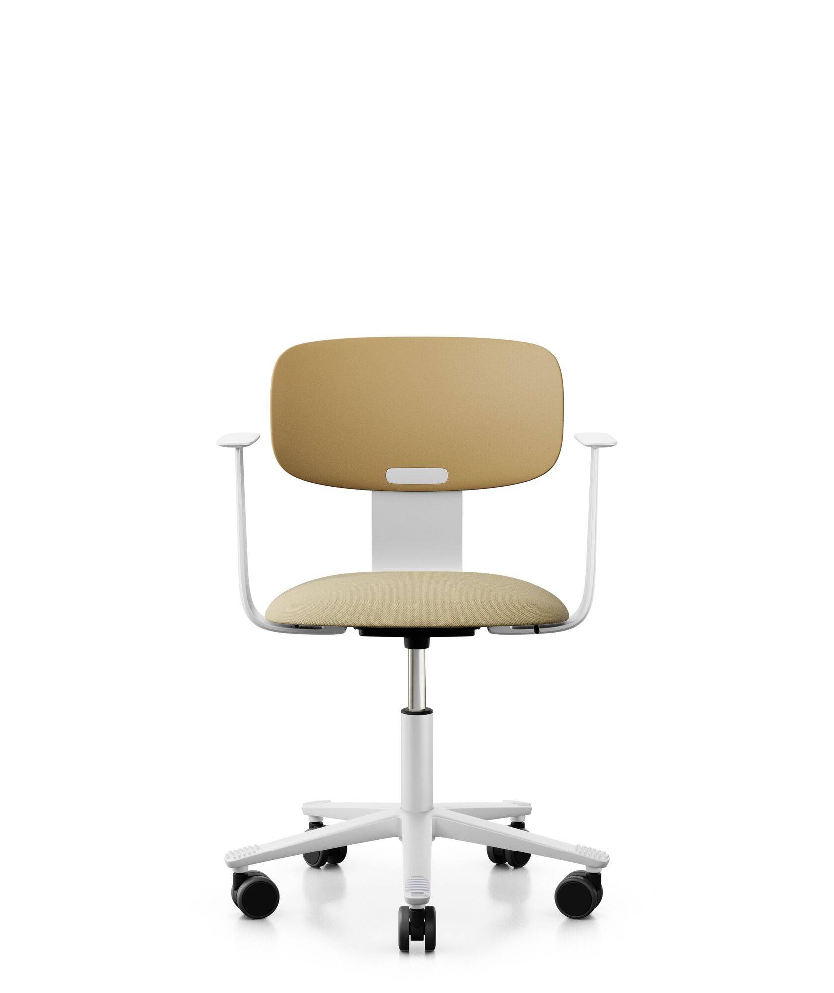 Chaise de bureau assise capitonnée avec accoudoirs Tion 2140