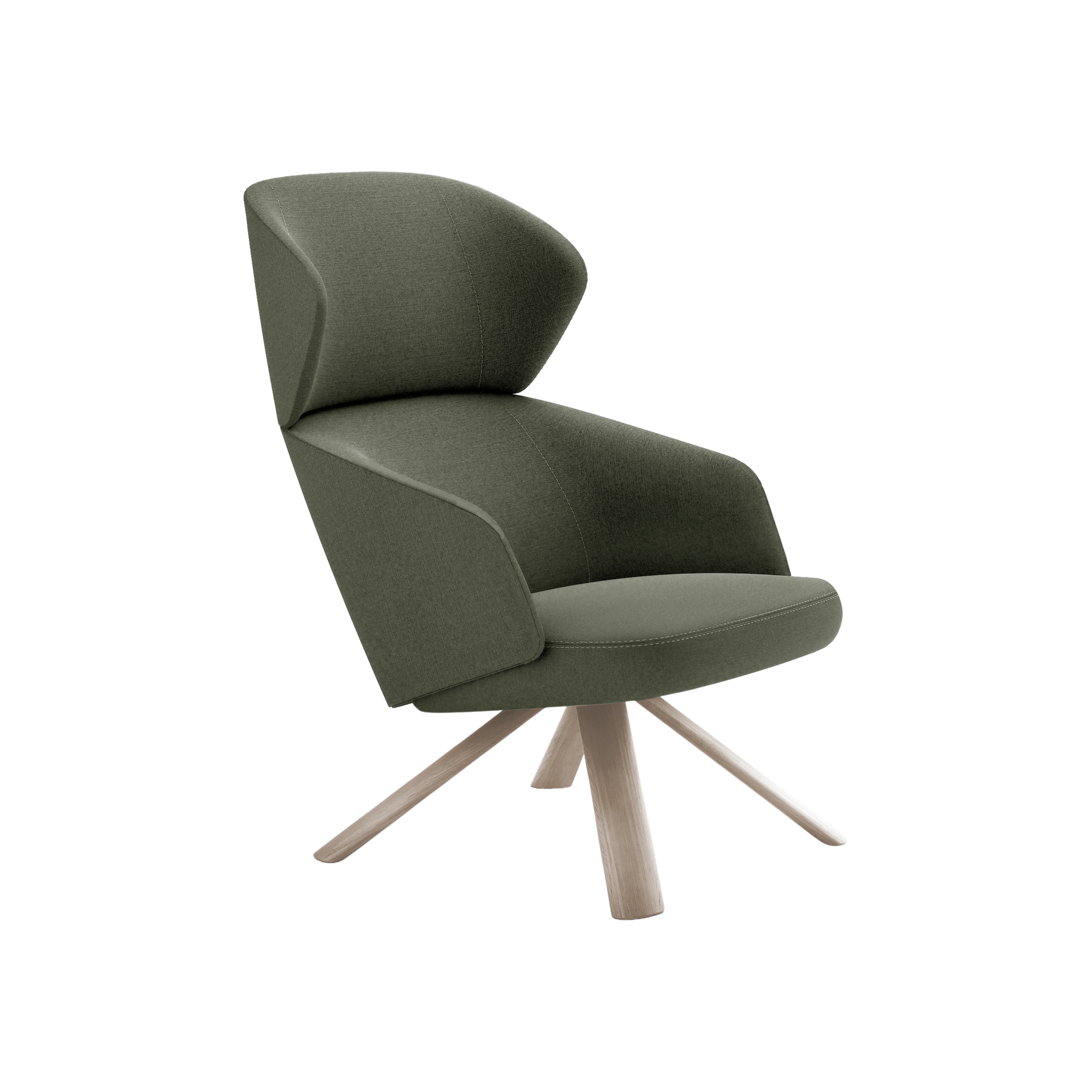Fauteuil lounge Eztia avec têtiere