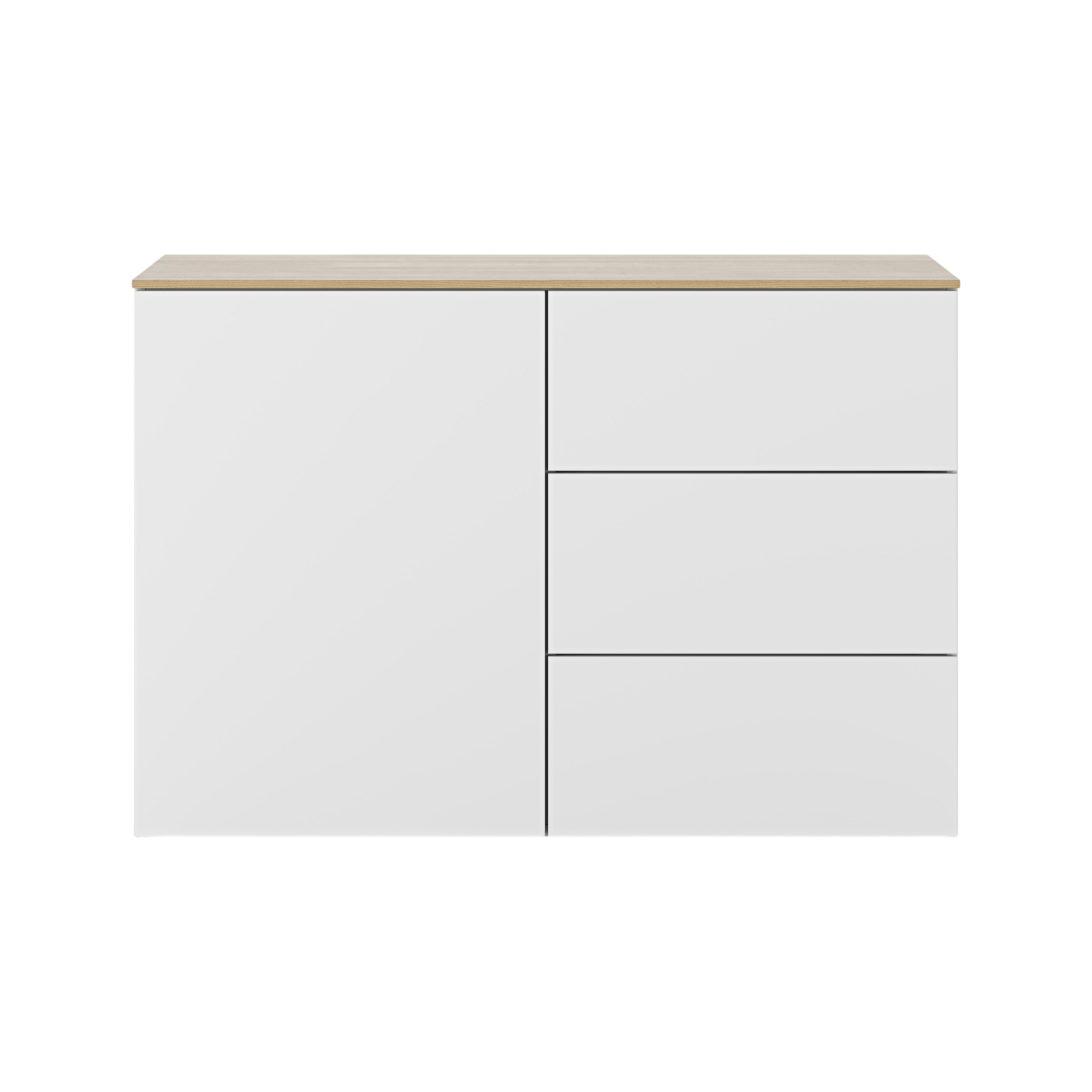 Buffet 1 porte 3 tiroirs Tilda