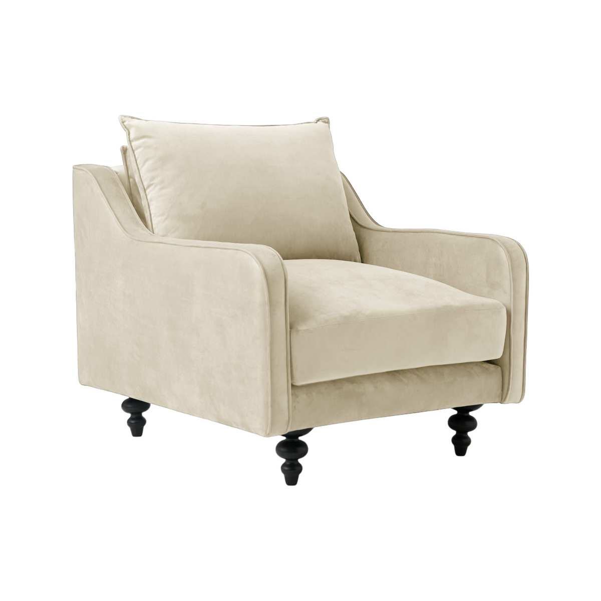 Fauteuil velours Orso Fauteuil velours Orso