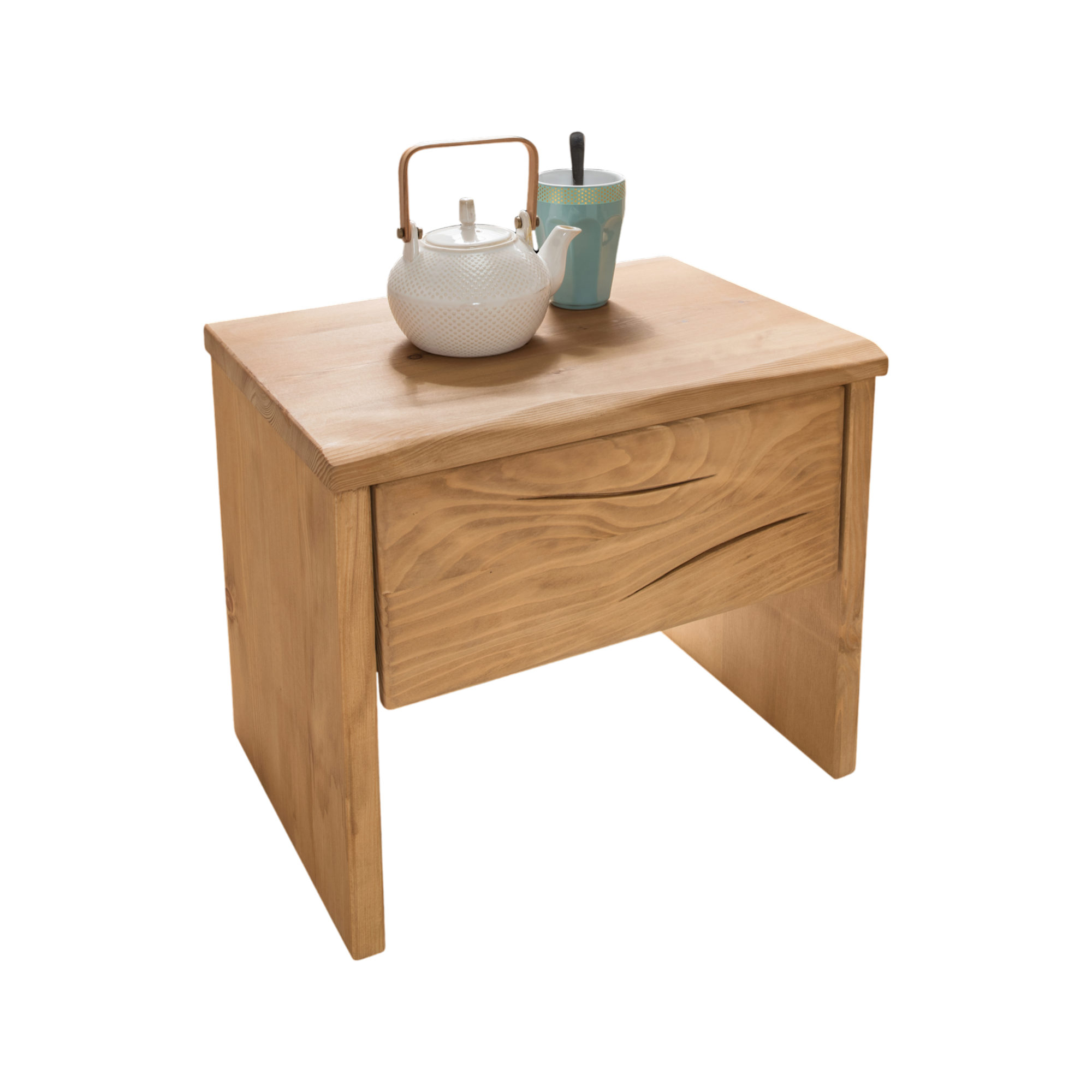 Table de chevet épicéa massif Clément - Camif