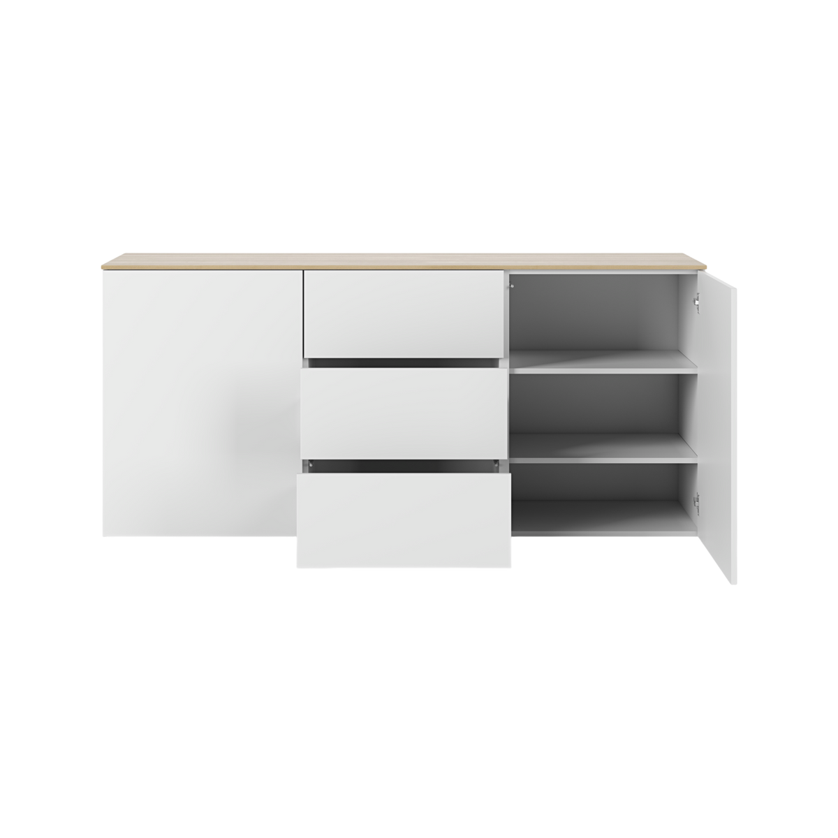 Buffet 2 portes 3 tiroirs Tilda Buffet 2 portes 3 tiroirs Tilda