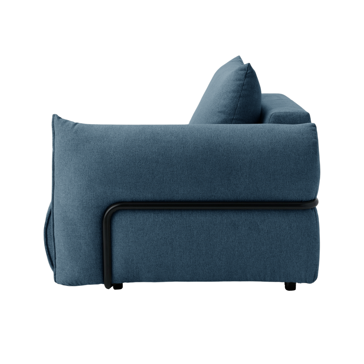 Chauffeuse avec accoudoir pour canapé modulable tissu Solal Chauffeuse avec accoudoir pour canapé modulable tissu Solal