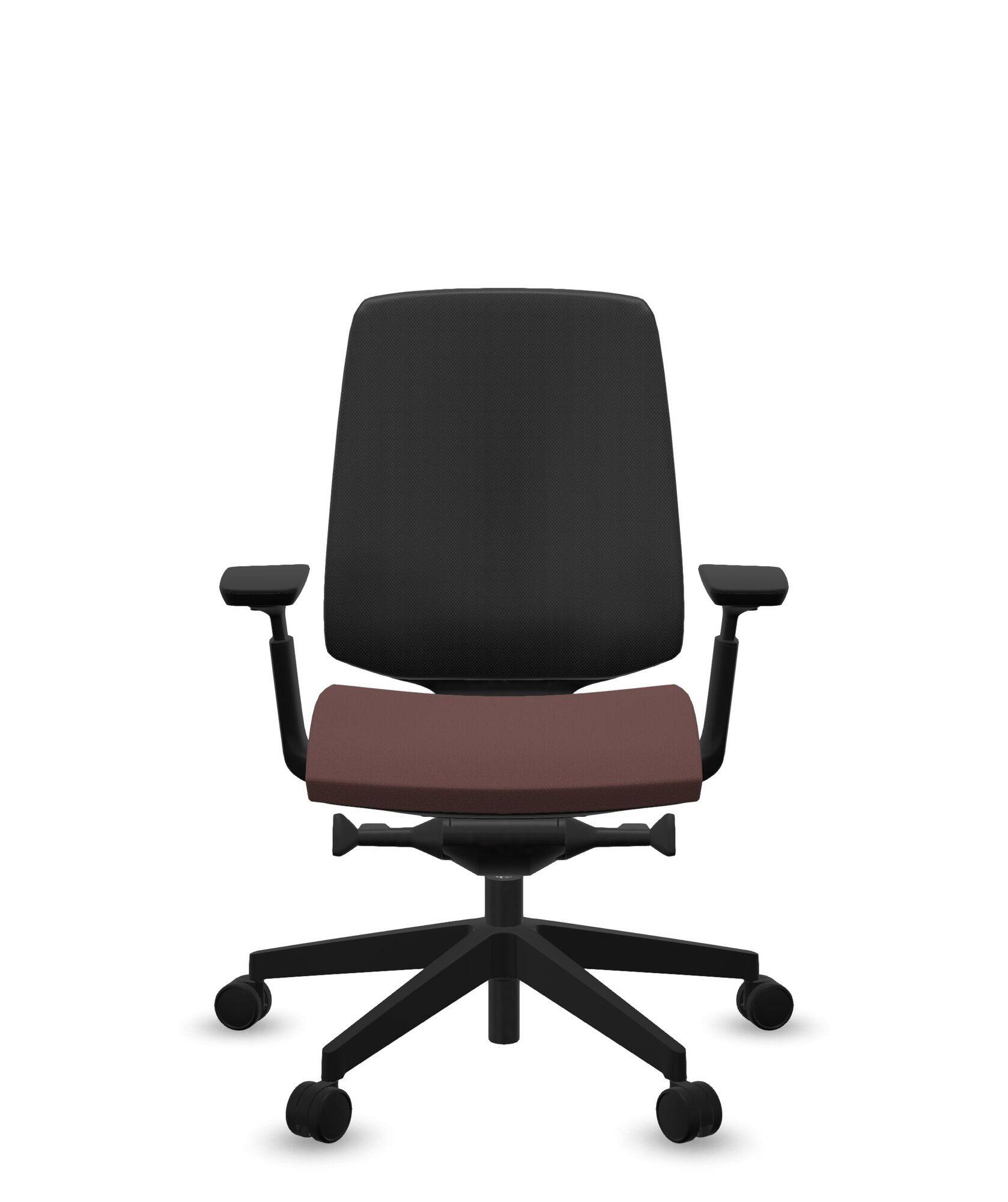 Fauteuil de bureau base noire et dossier résille Light Up 250SL