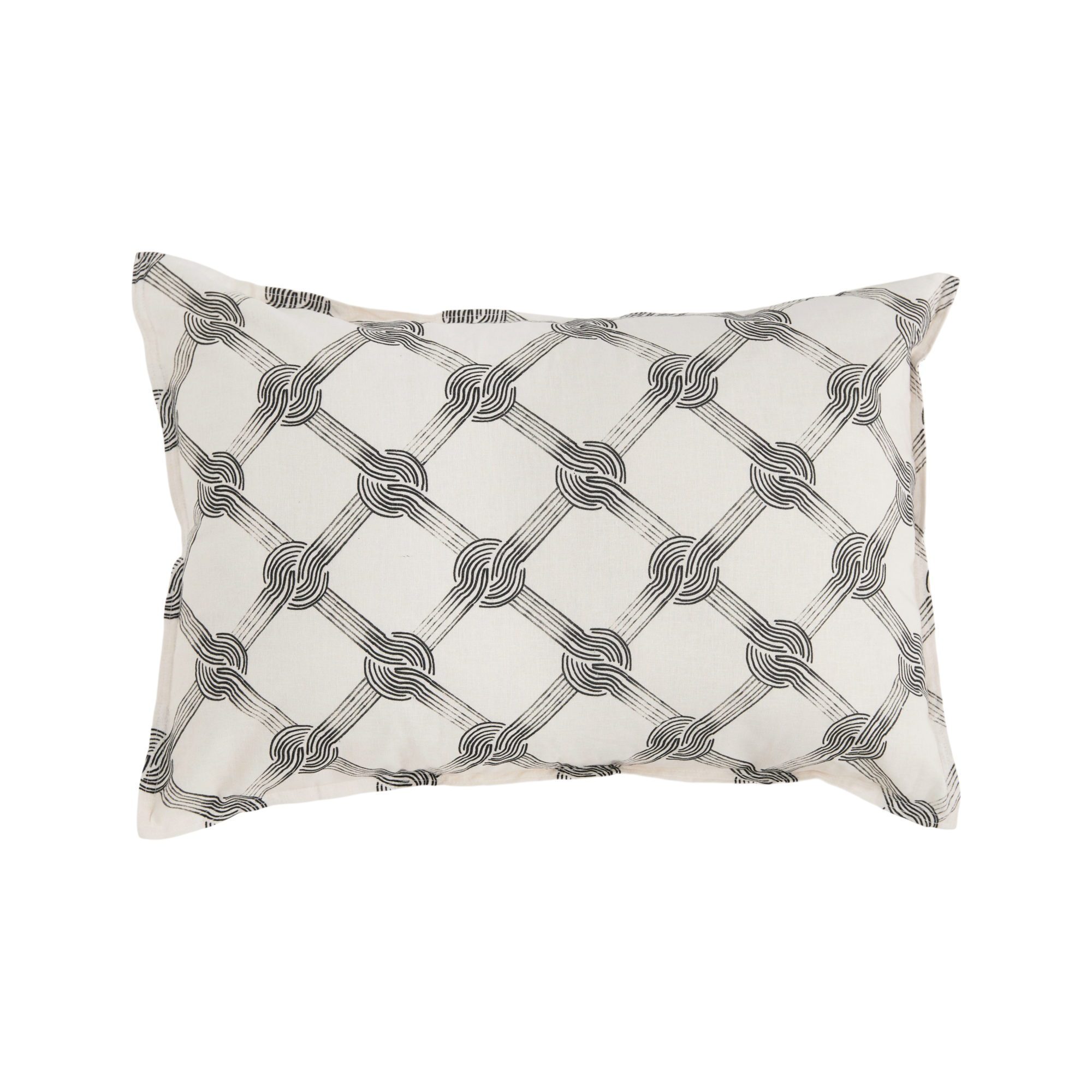 Coussin coton lin Grand Hôtel