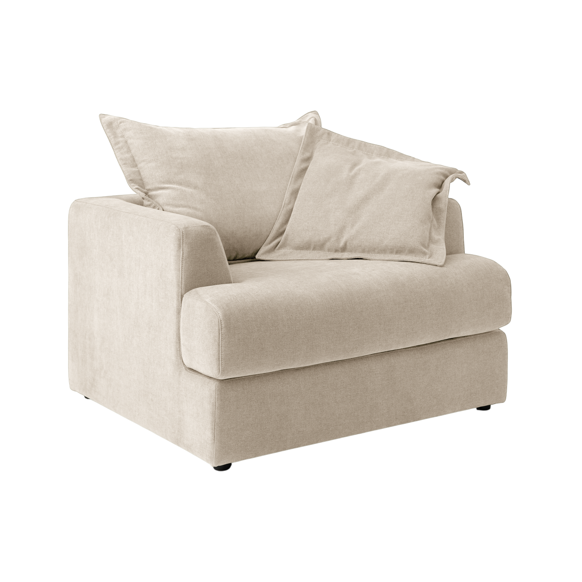 Fauteuil tissu Pacha