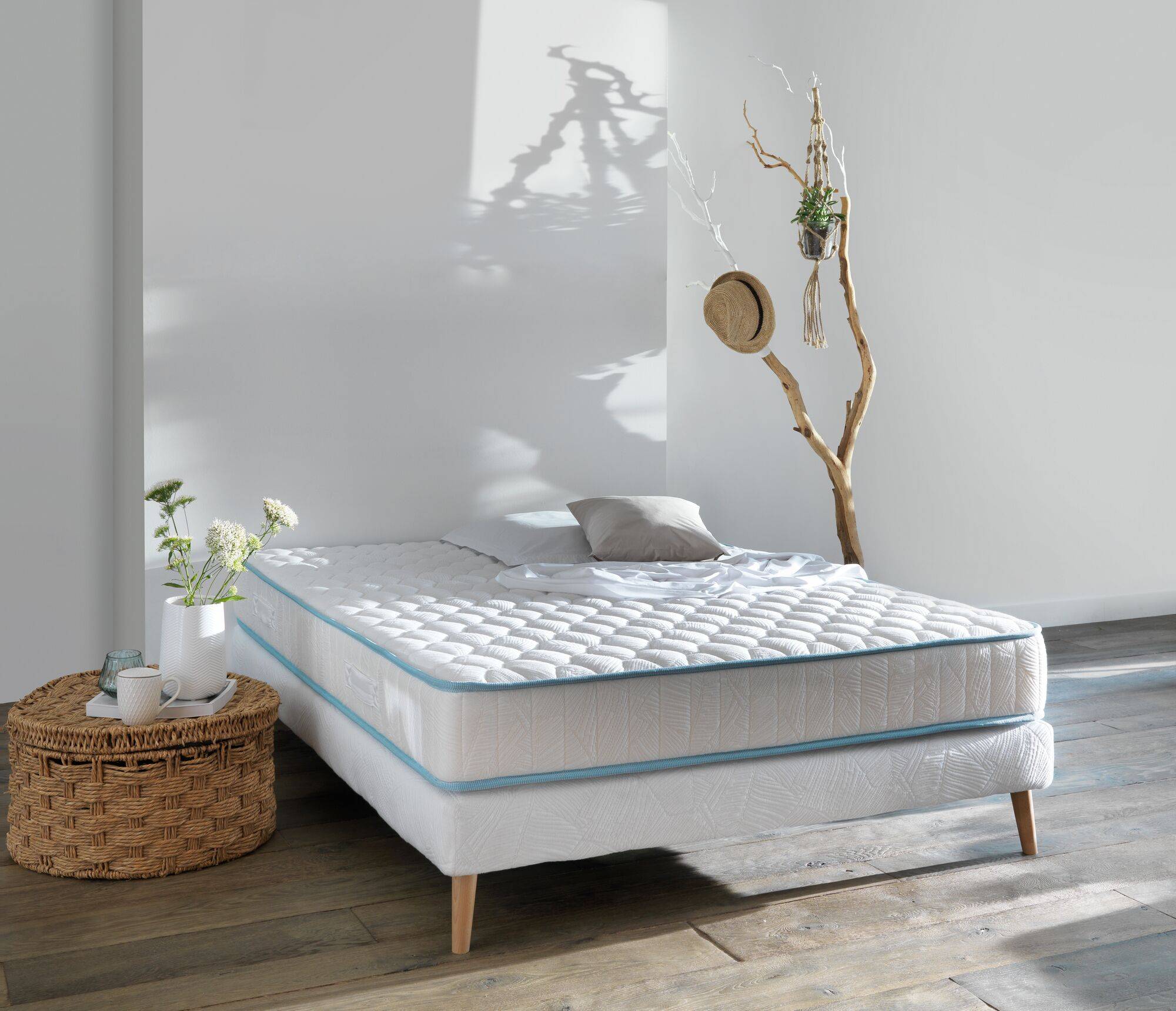 Matelas mousse 21 cm Zohra et Raphaël