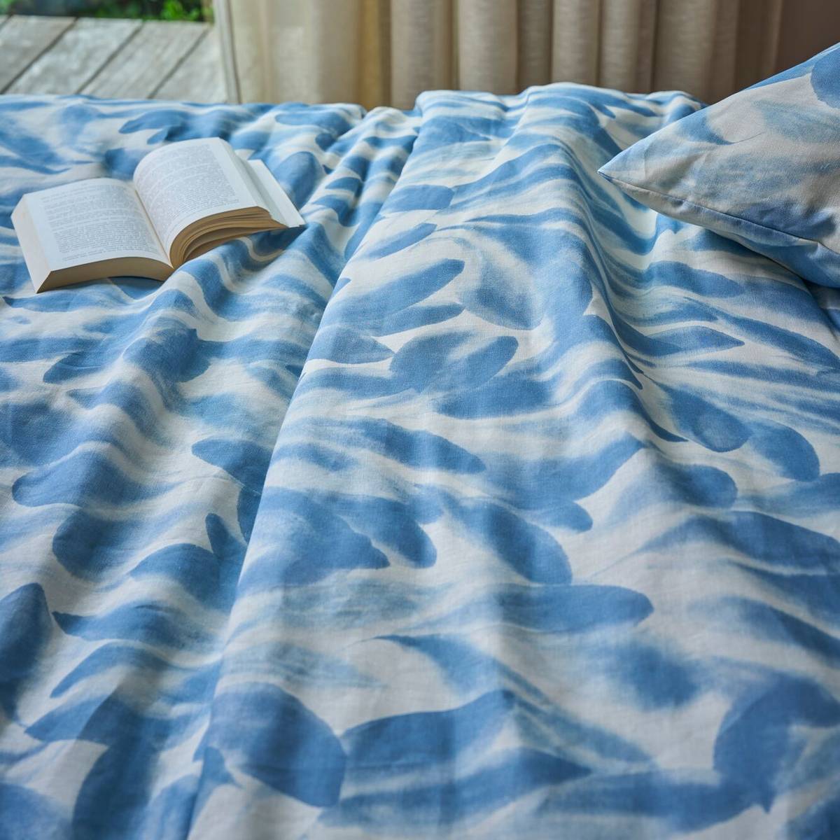 Parure de lit coton lin Plantain Parure de lit coton lin Plantain