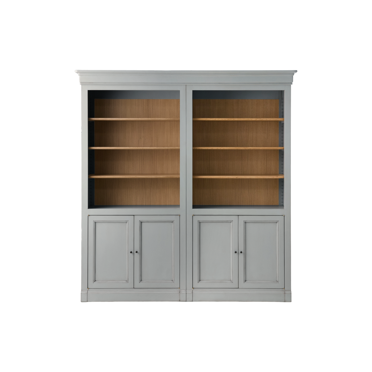 Bibliothèque bois massif 4 portes Embellie Bibliothèque bois massif 4 portes Embellie