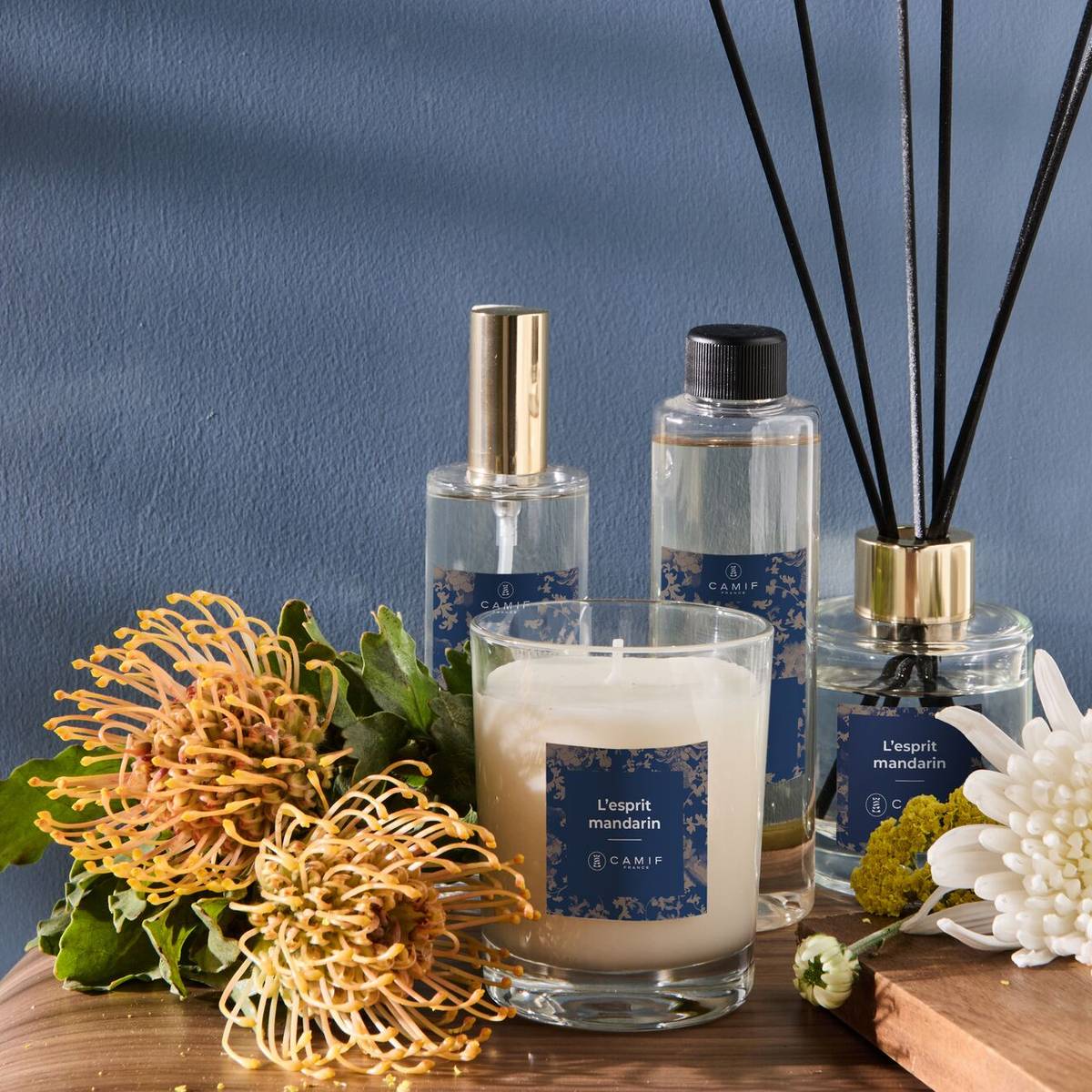 Bougie parfumée L'esprit mandarin Bougie parfumée L'esprit mandarin