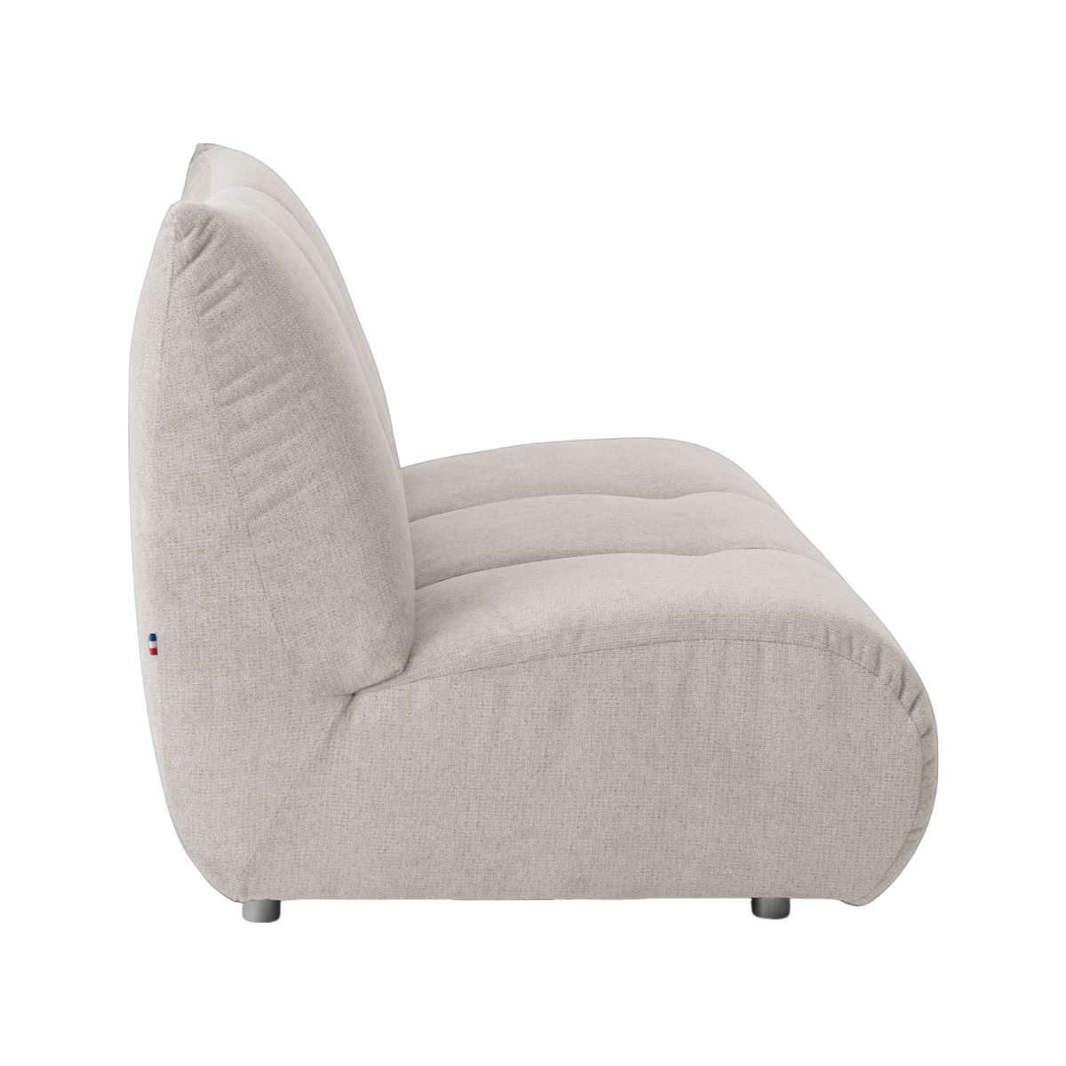 Grande chauffeuse pour canapé modulable tissu Benny Grande chauffeuse pour canapé modulable tissu Benny