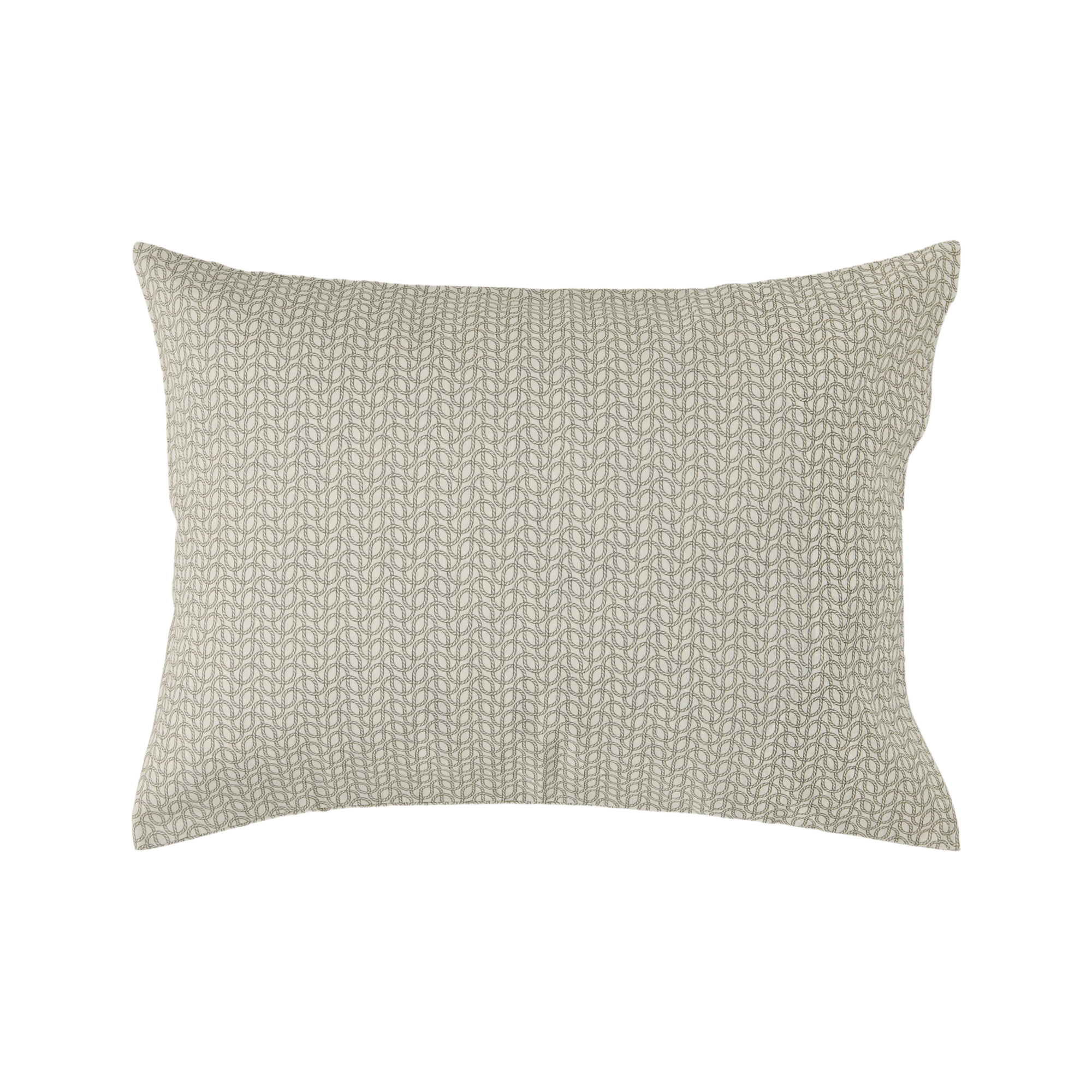 Lot de 2 taies d'oreiller coton lin Néo Classique