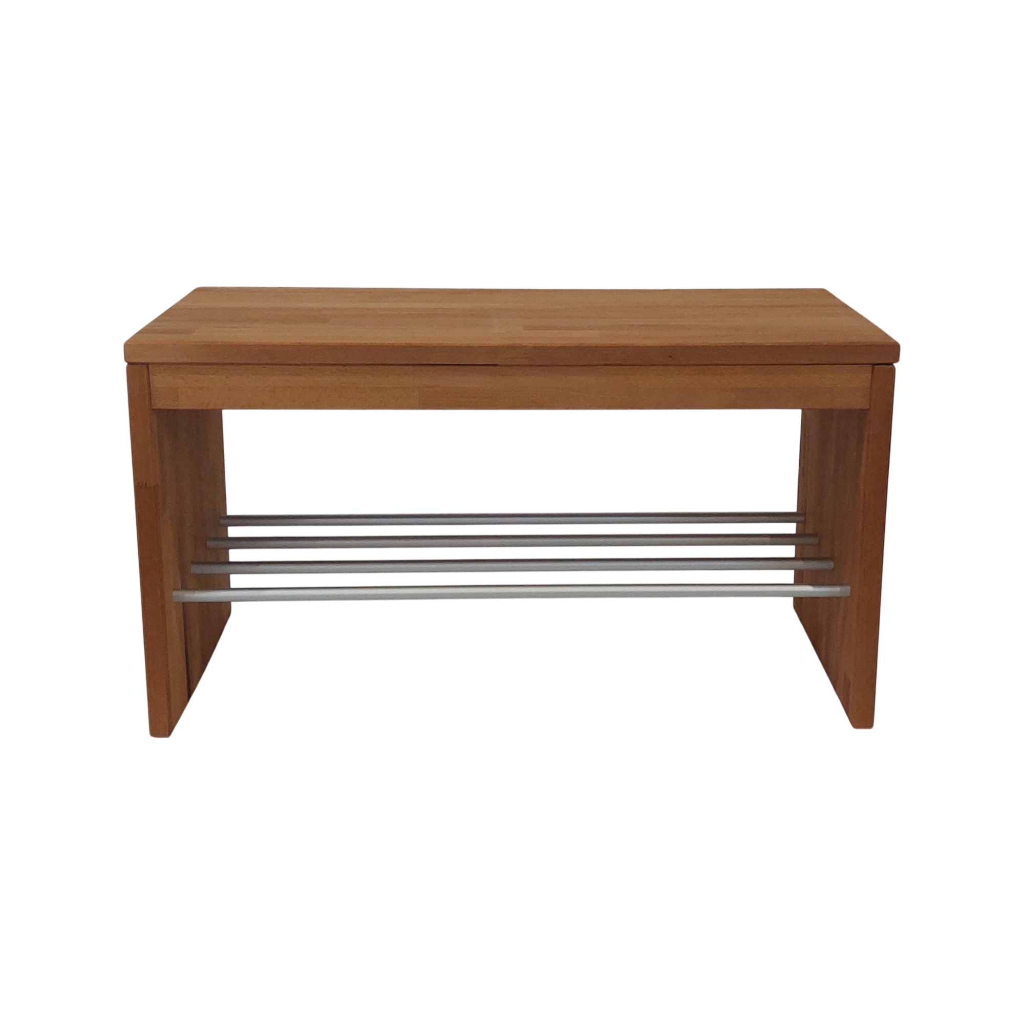 Banc à chaussures bois massif 1 place Cyriel - Seconde Chance