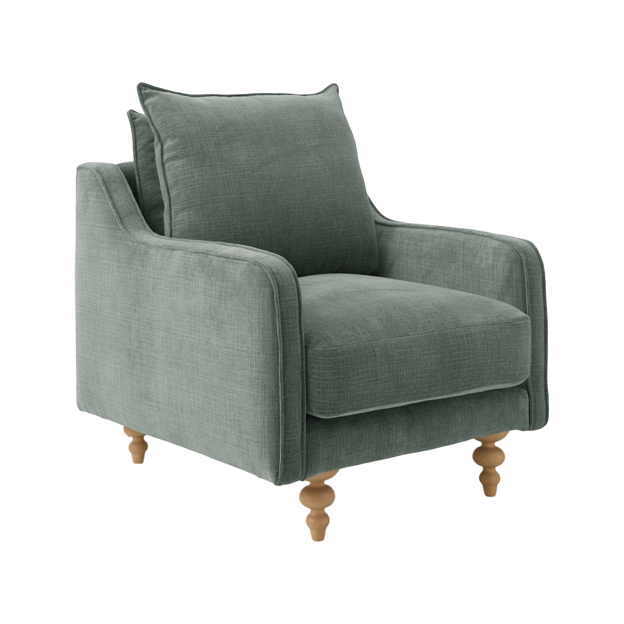 Fauteuil tissu Orso