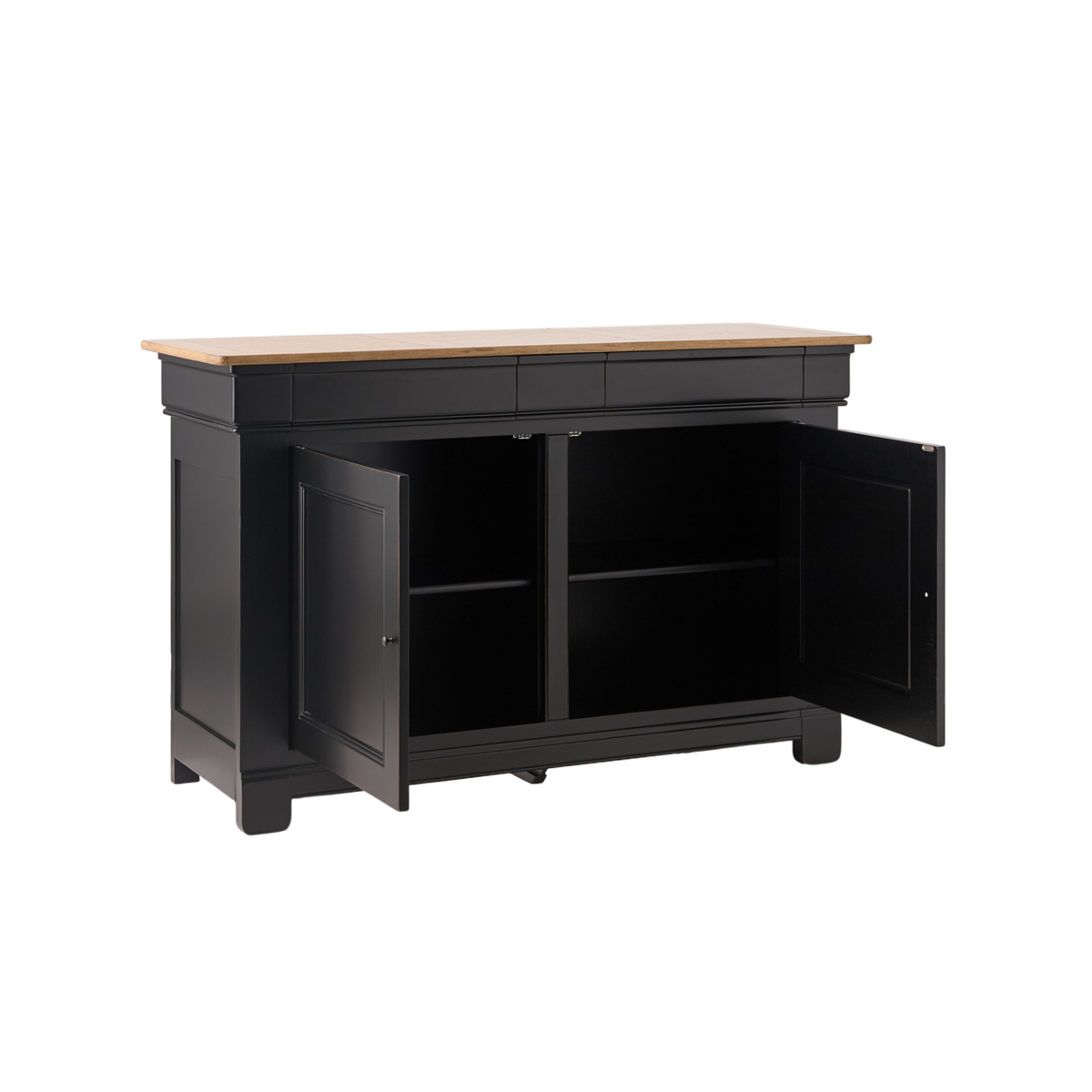 Buffet bois massif 2 portes 3 tiroirs Embellie Buffet bois massif 2 portes 3 tiroirs Embellie