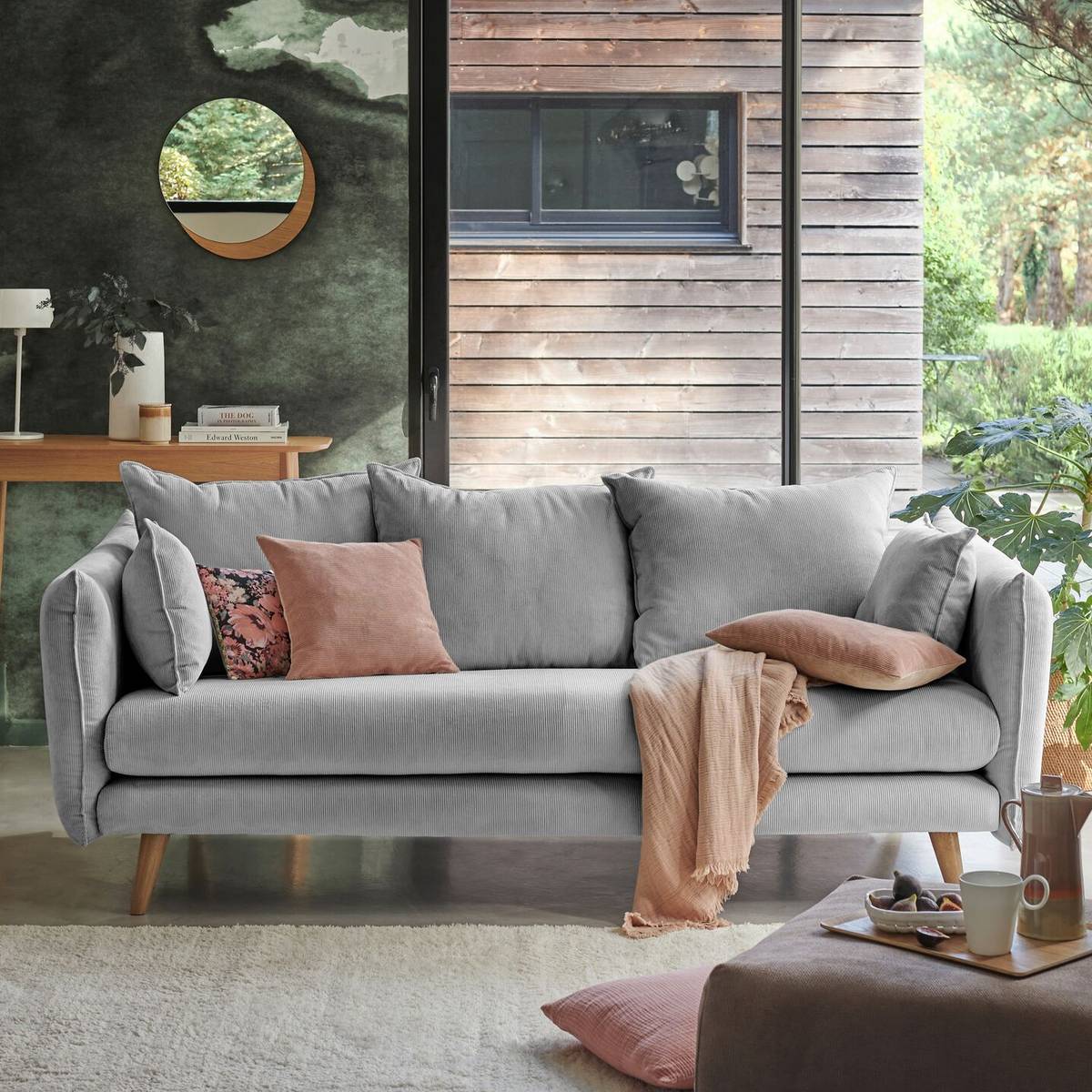 Canapé velours côtelé Orion Canapé velours côtelé Orion