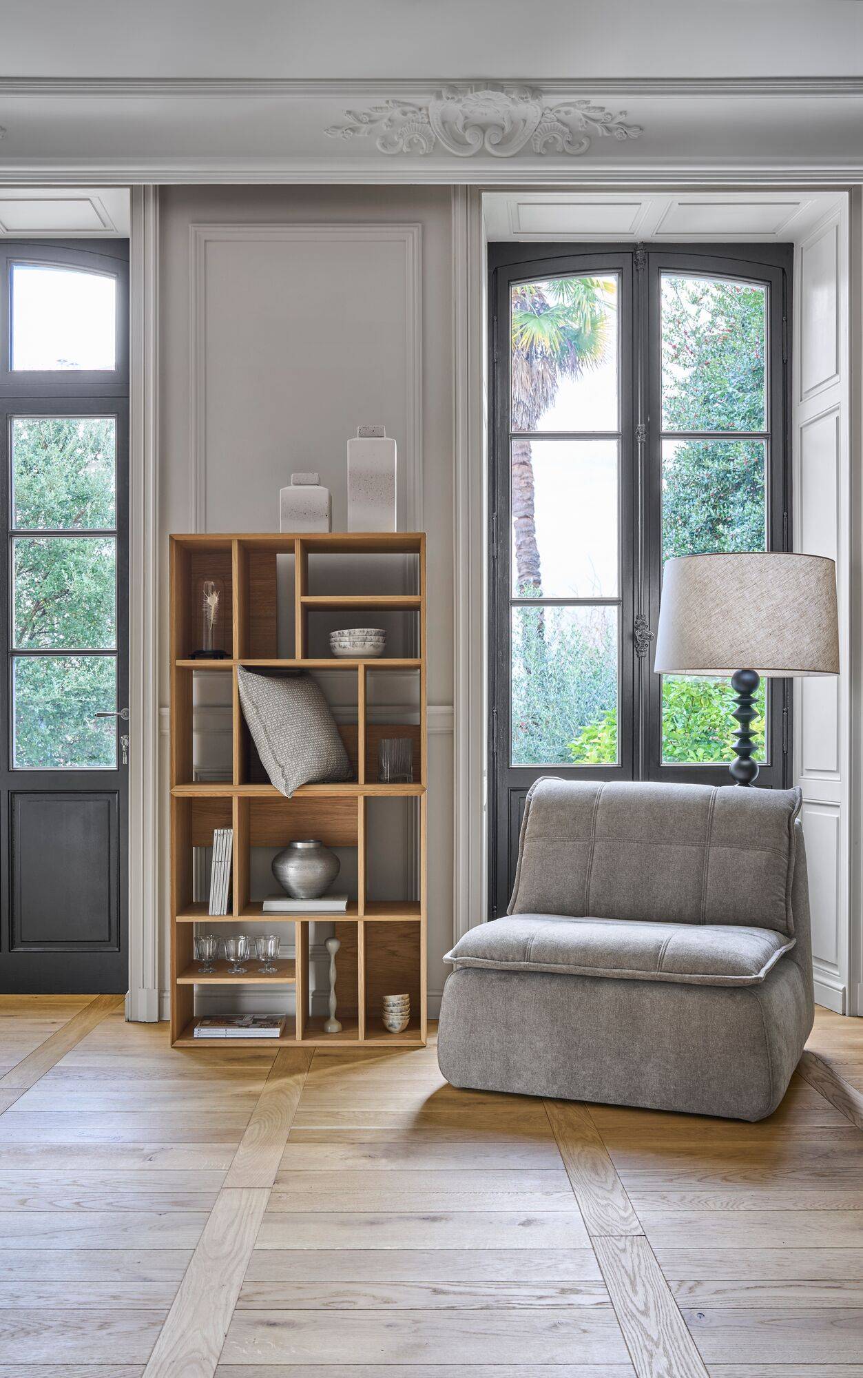 Etagère 2 modules bois Albane