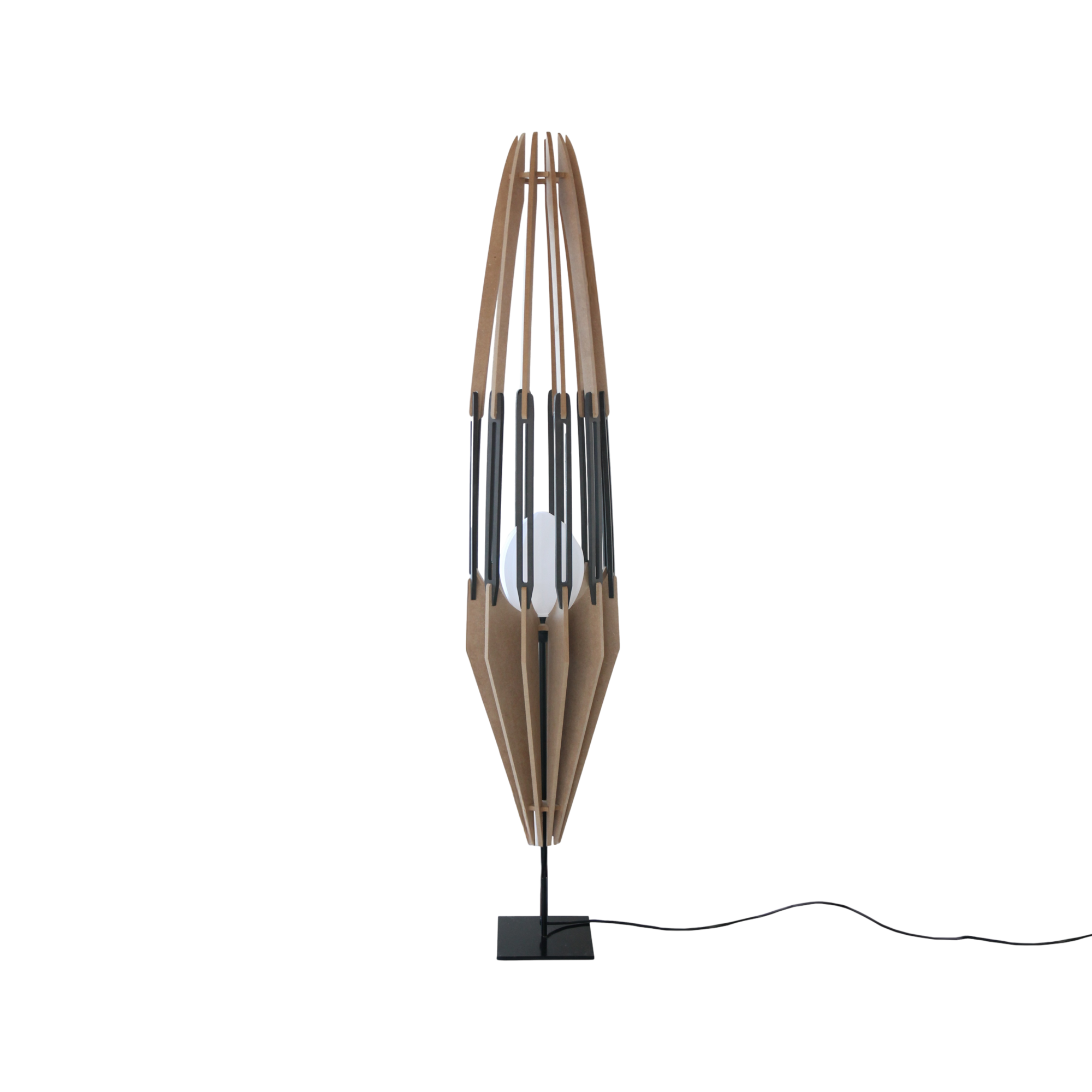 Lampadaire Fire M 140cm - L25 cm x P25 cm x H138 cm