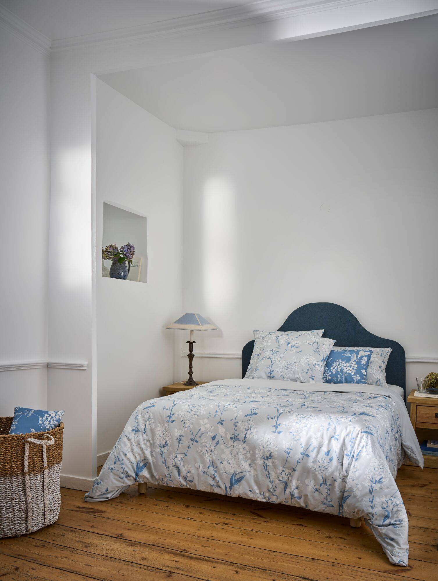 Parure de lit percale Passerage CAMIF