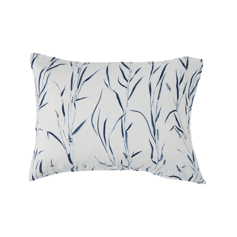 Lot de 2 taies d'oreiller gaze de coton Vulpin Lot de 2 taies d'oreiller gaze de coton Vulpin