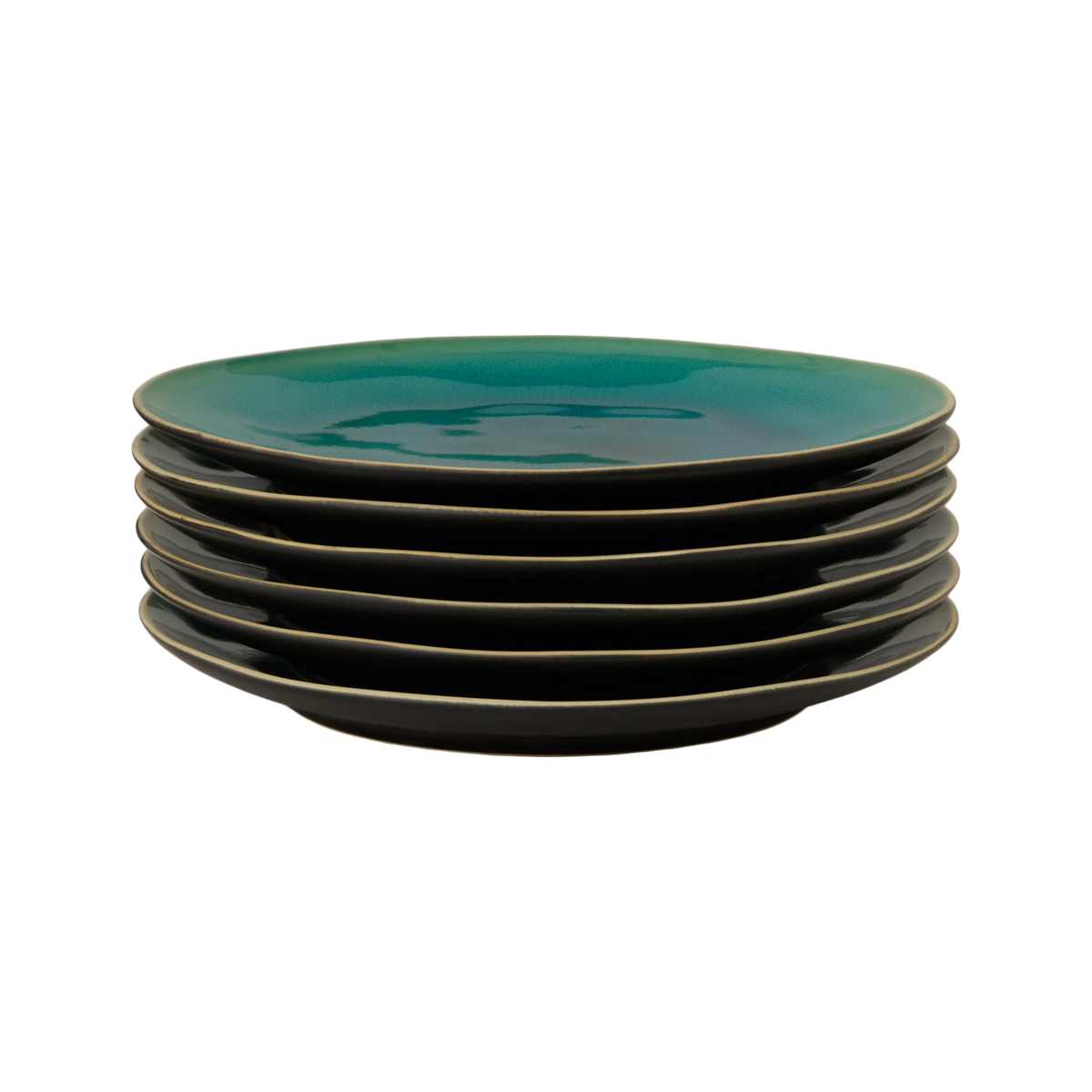 Lot de 6 assiettes plates Riviera Lot de 6 assiettes plates Riviera