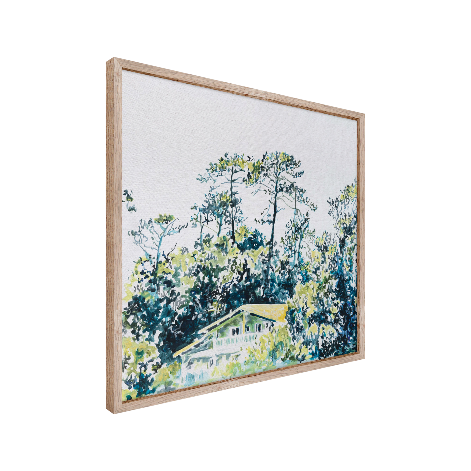 Tableau Dans tes bras 50 x 50 cm